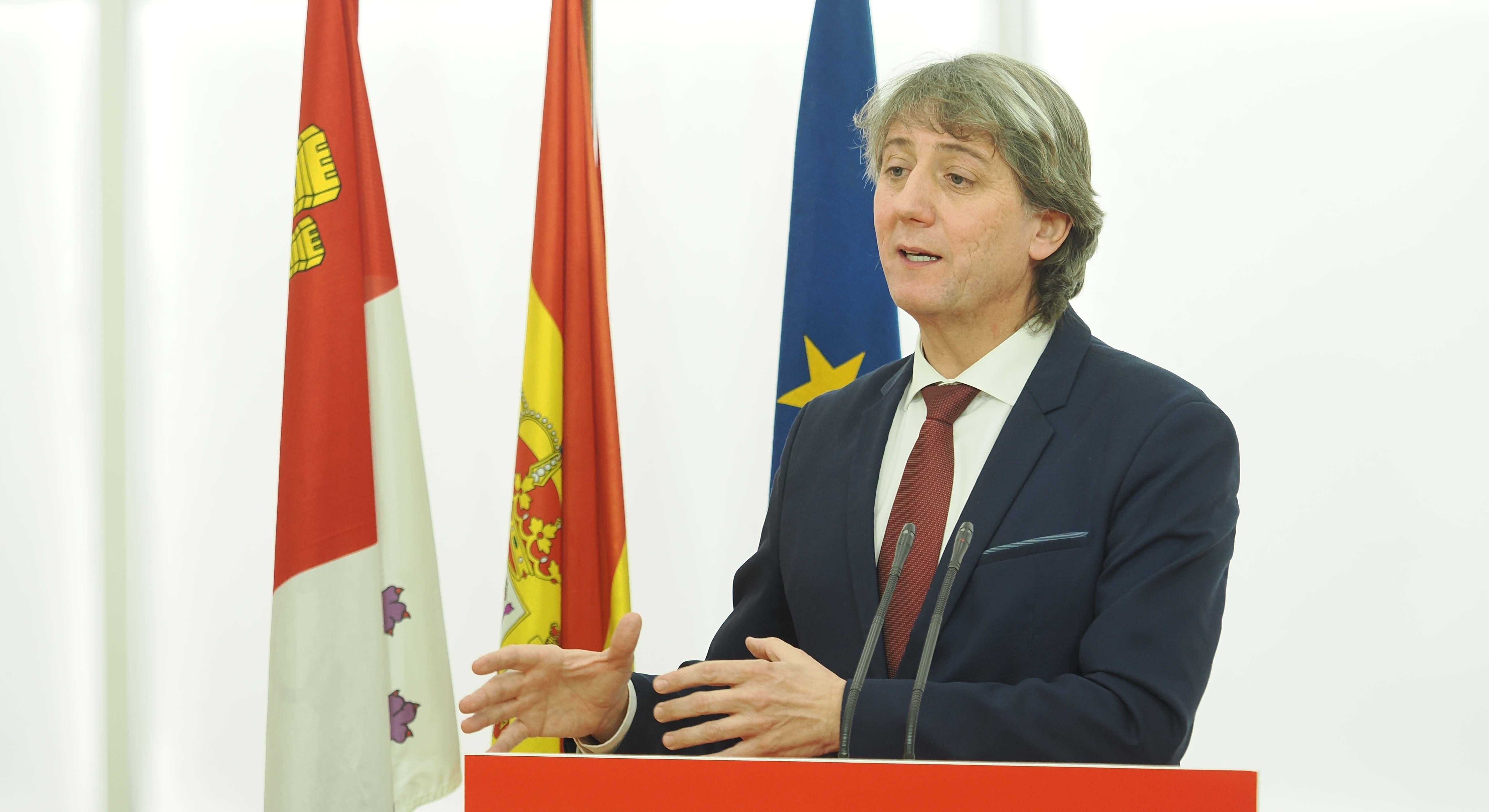 El secretario general electo del PSOE de Castilla y León, Carlos Martínez.