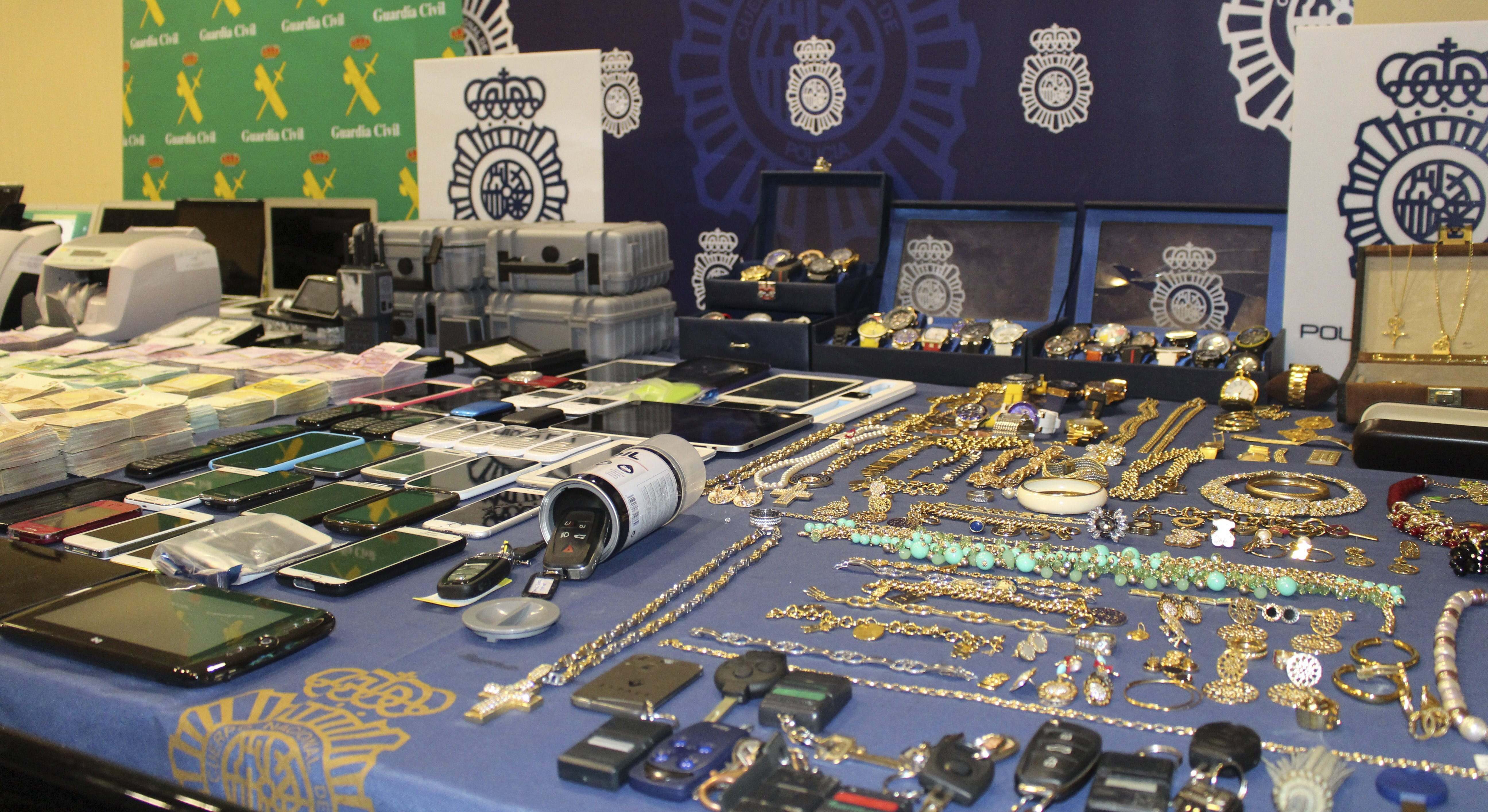 Incautación de la policía
