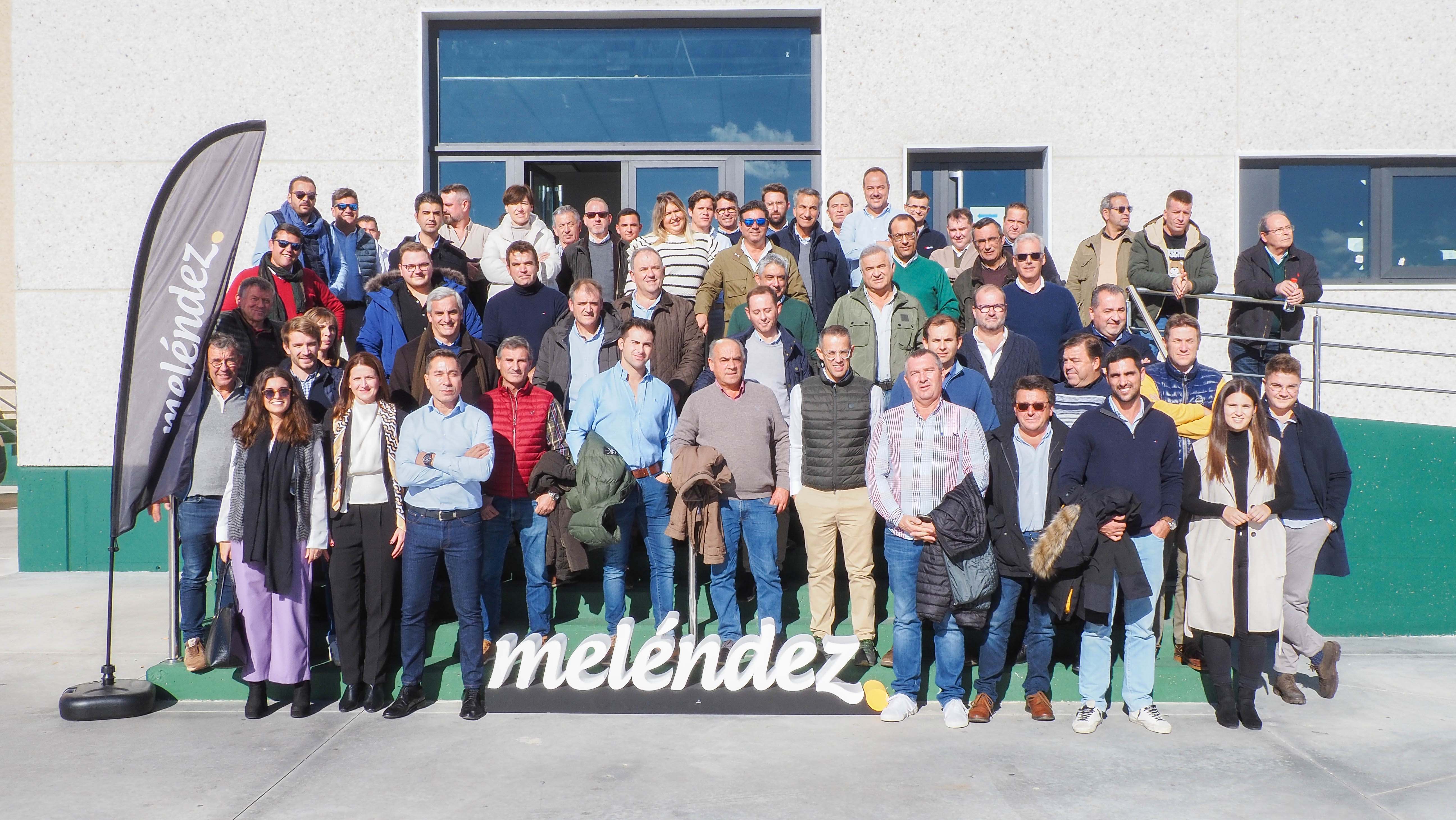 Meléndez y agricultores de patata