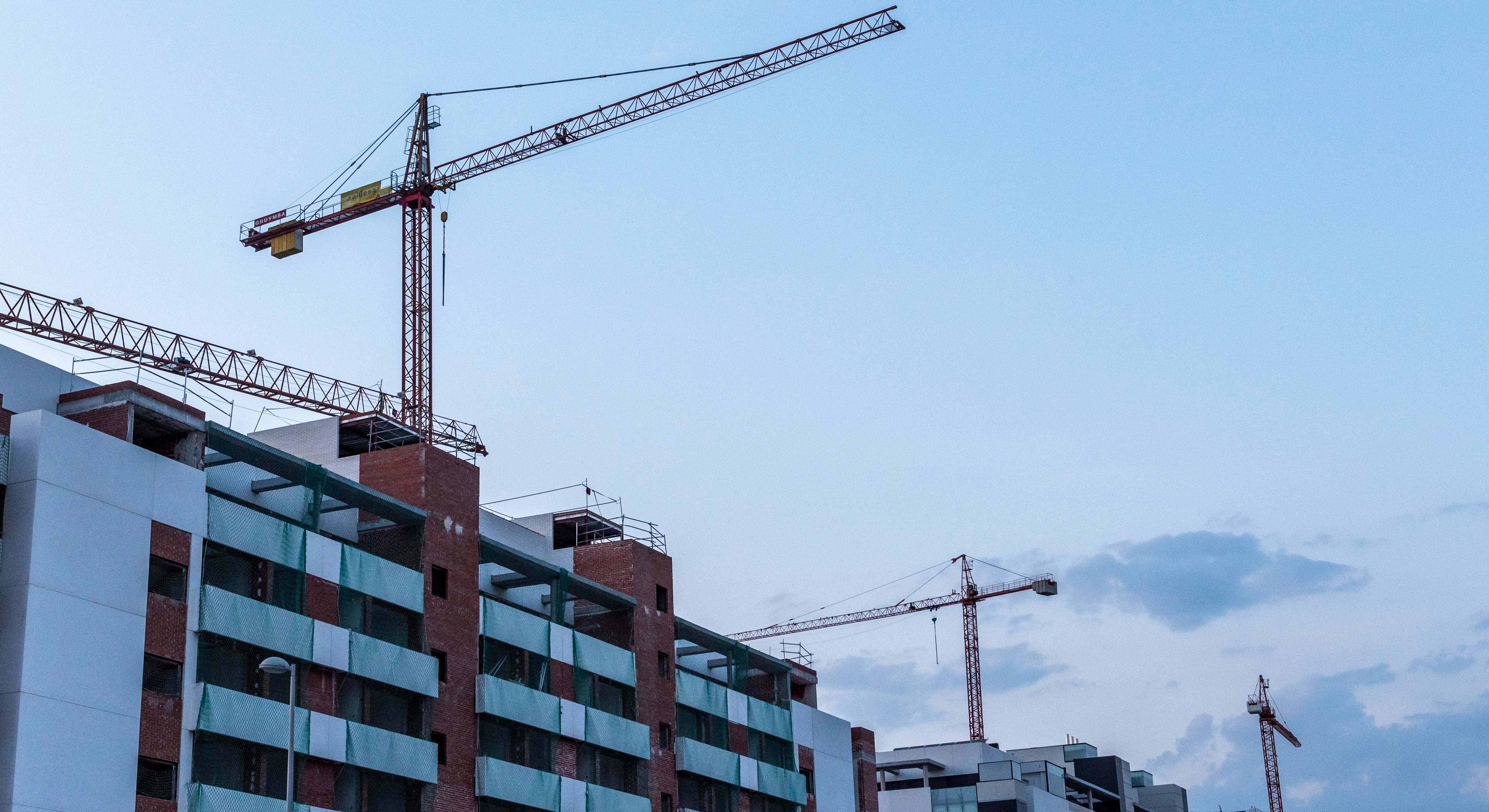 Urbanizaciones de viviendas en construcción