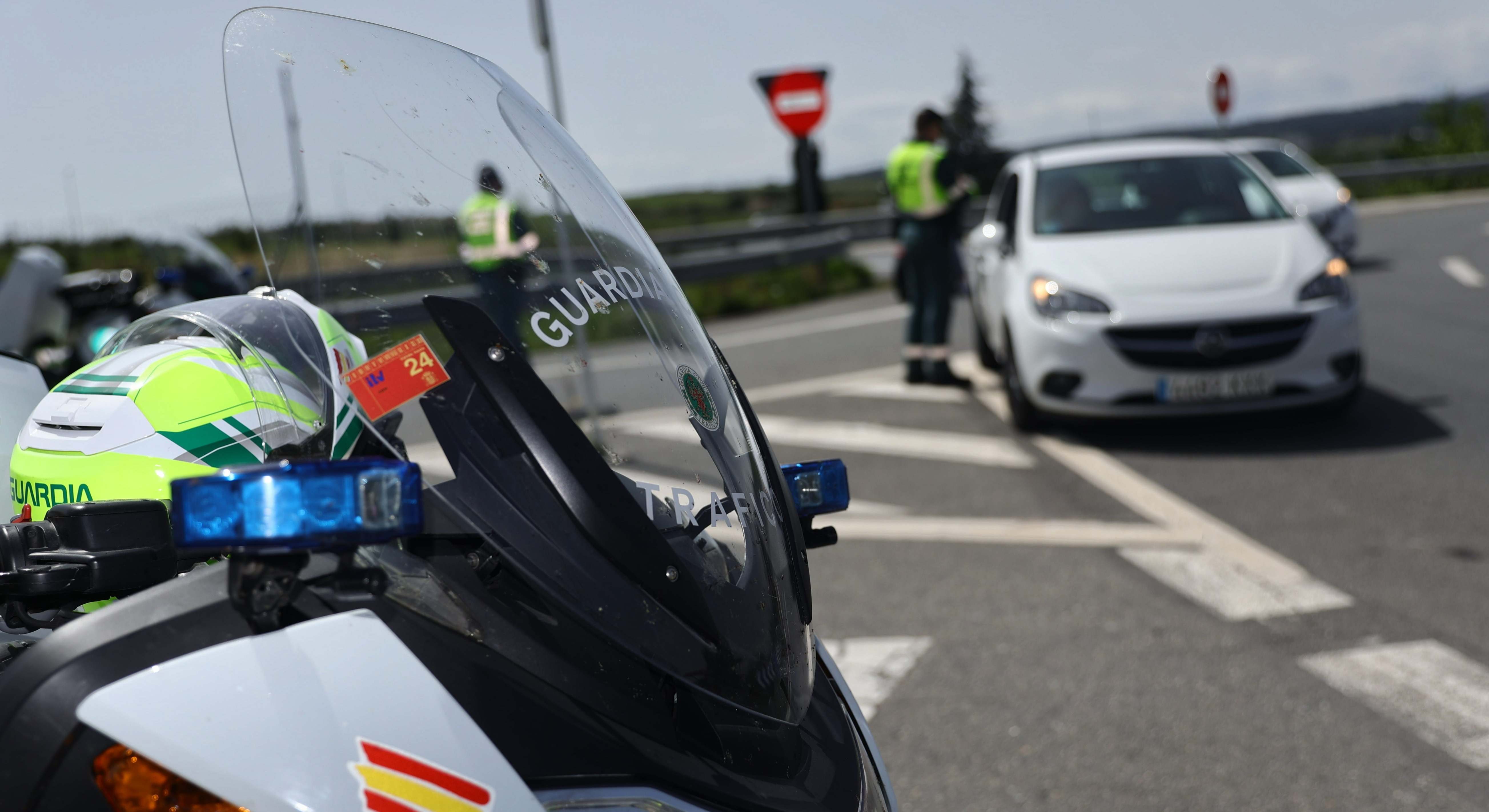 moto de la guardia civil