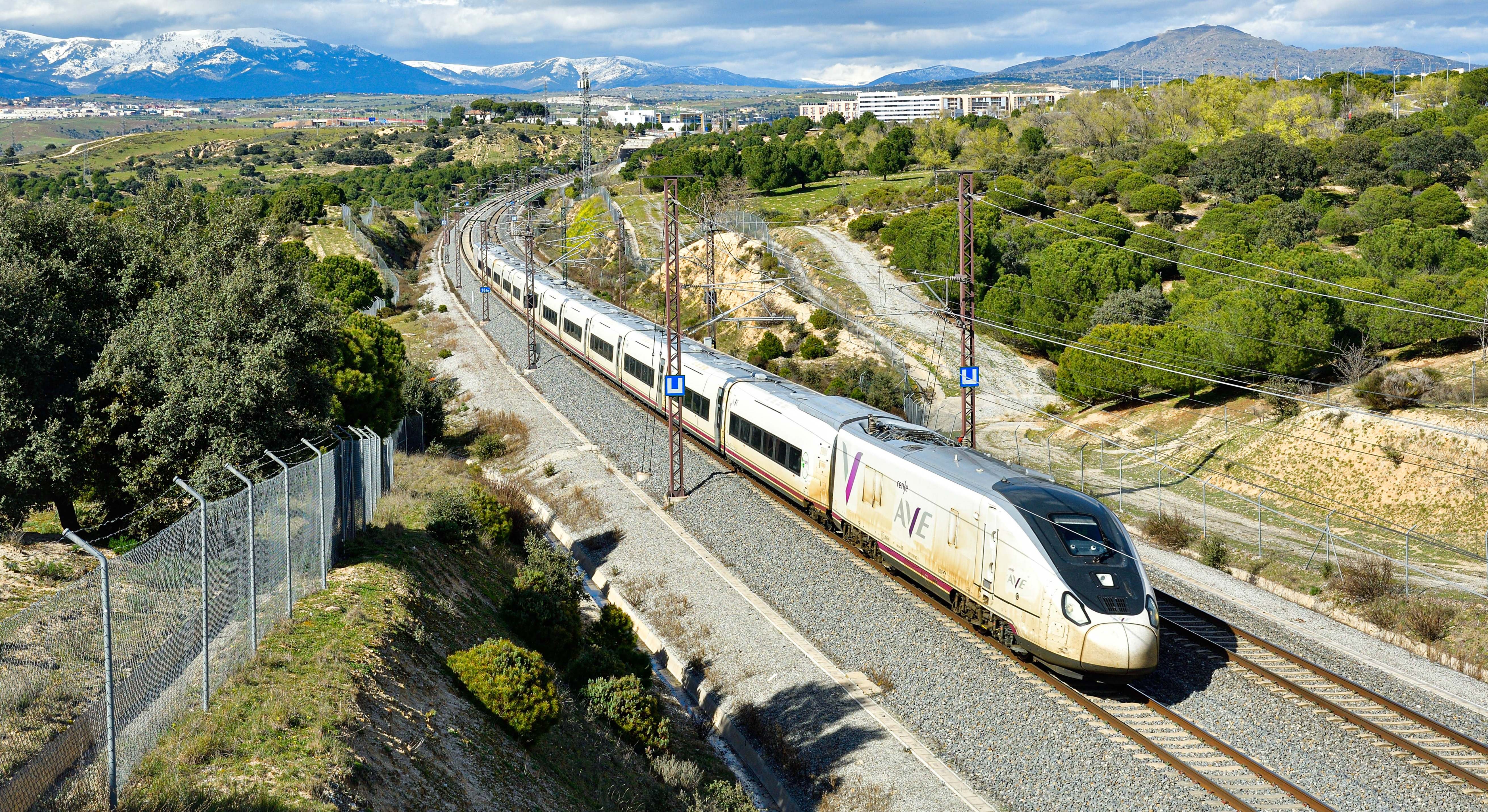 Tren del modelo Avril diseñado por Talgo para Renfe. / Cesare Sapienza