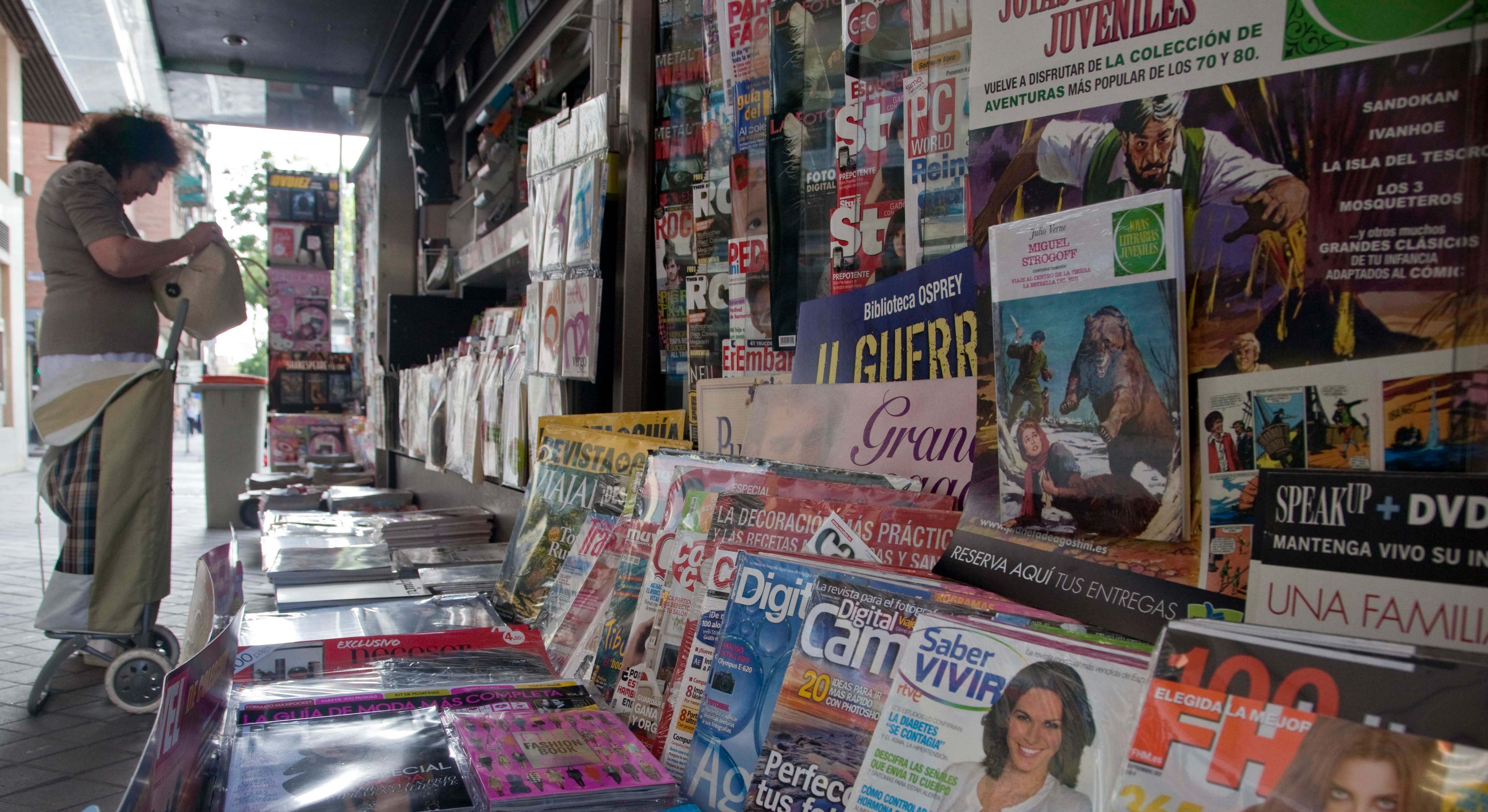 Imagen de archivo de un kiosco: / Foto: Nacho Martín.