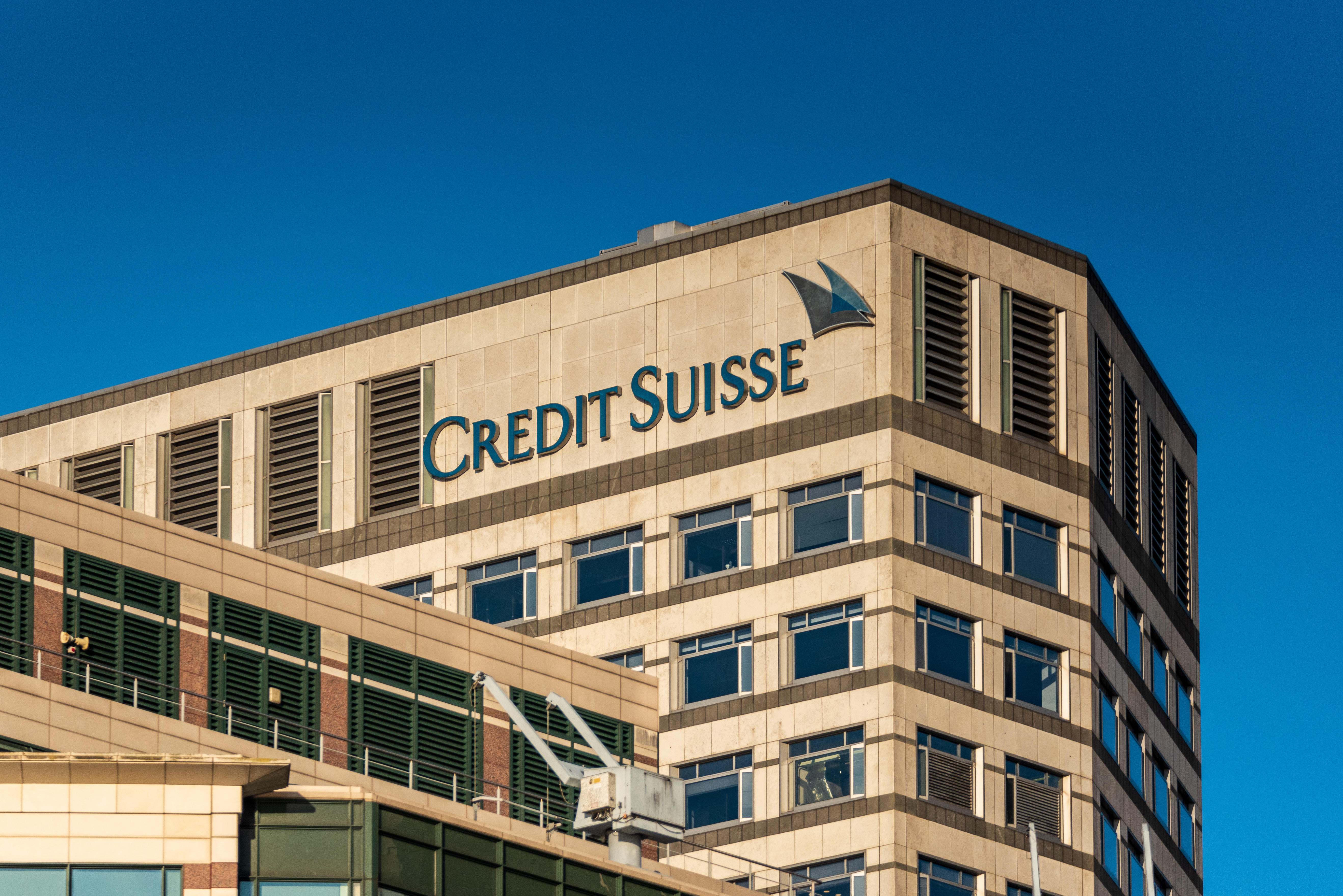 Oficinas de Credit Suisse en Londres