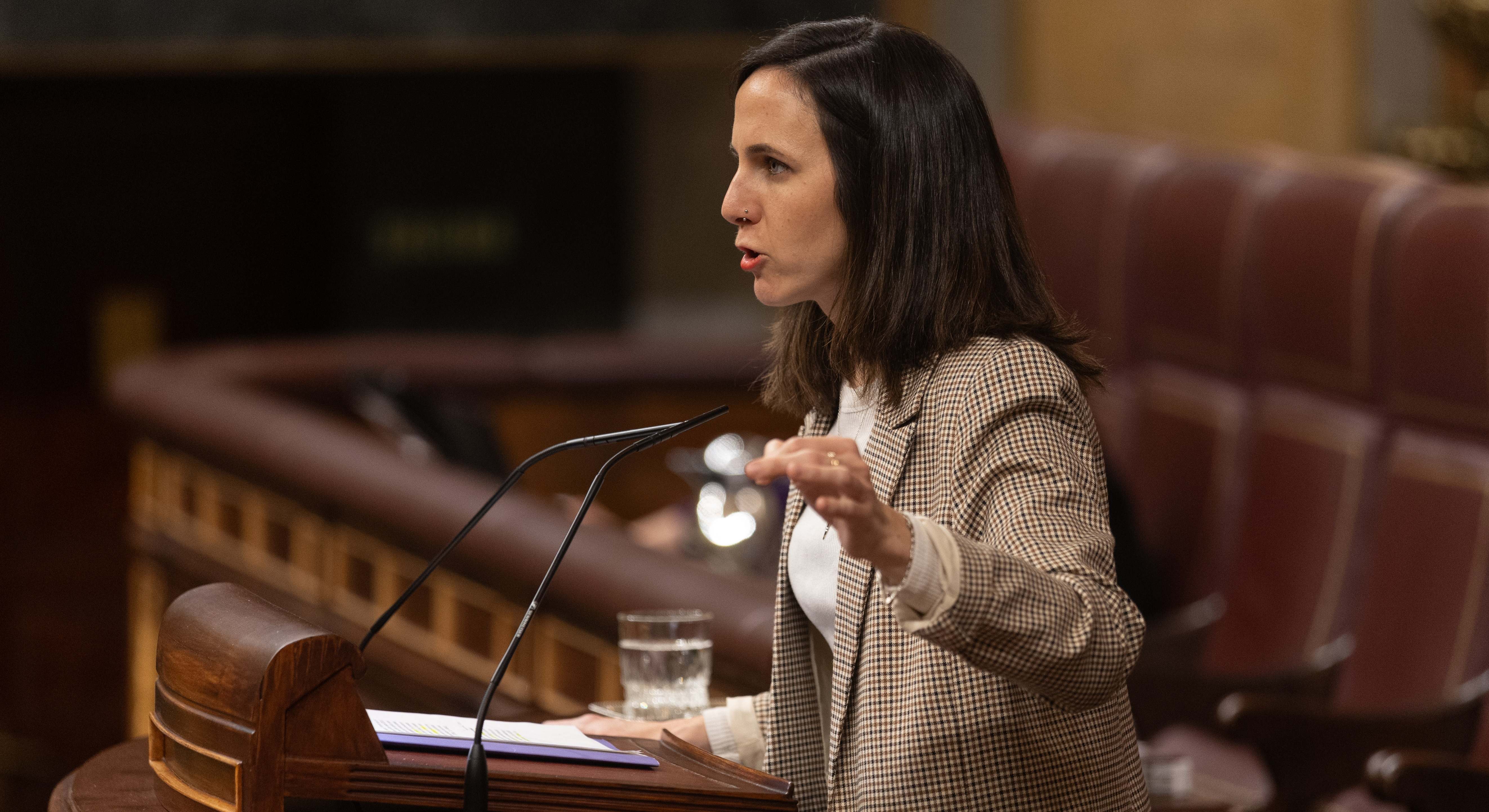 Ione Belarra en el Congreso.