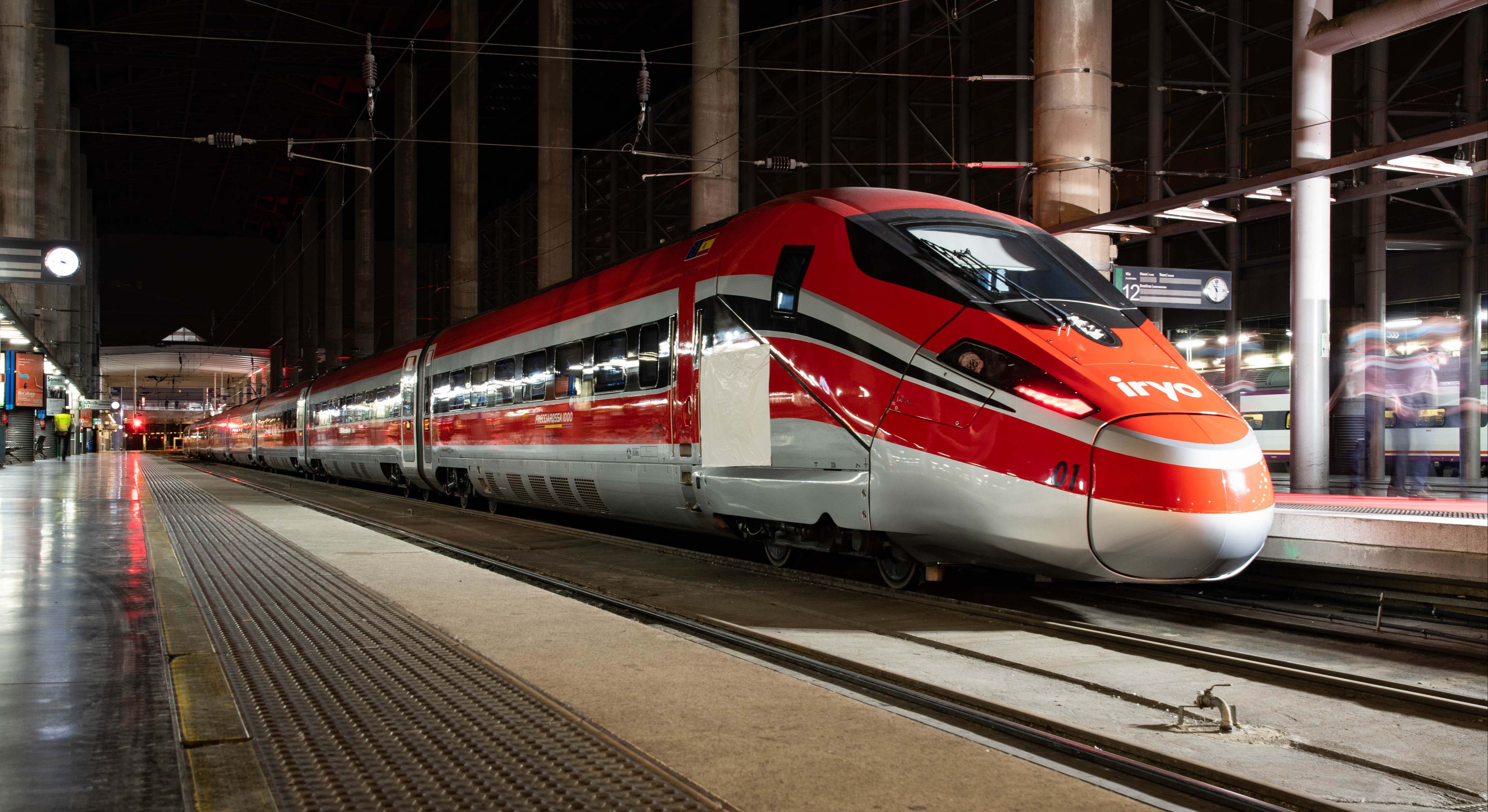 Tren de Iryo en Madrid-Puerta de Atocha. / Cesare Sapienza