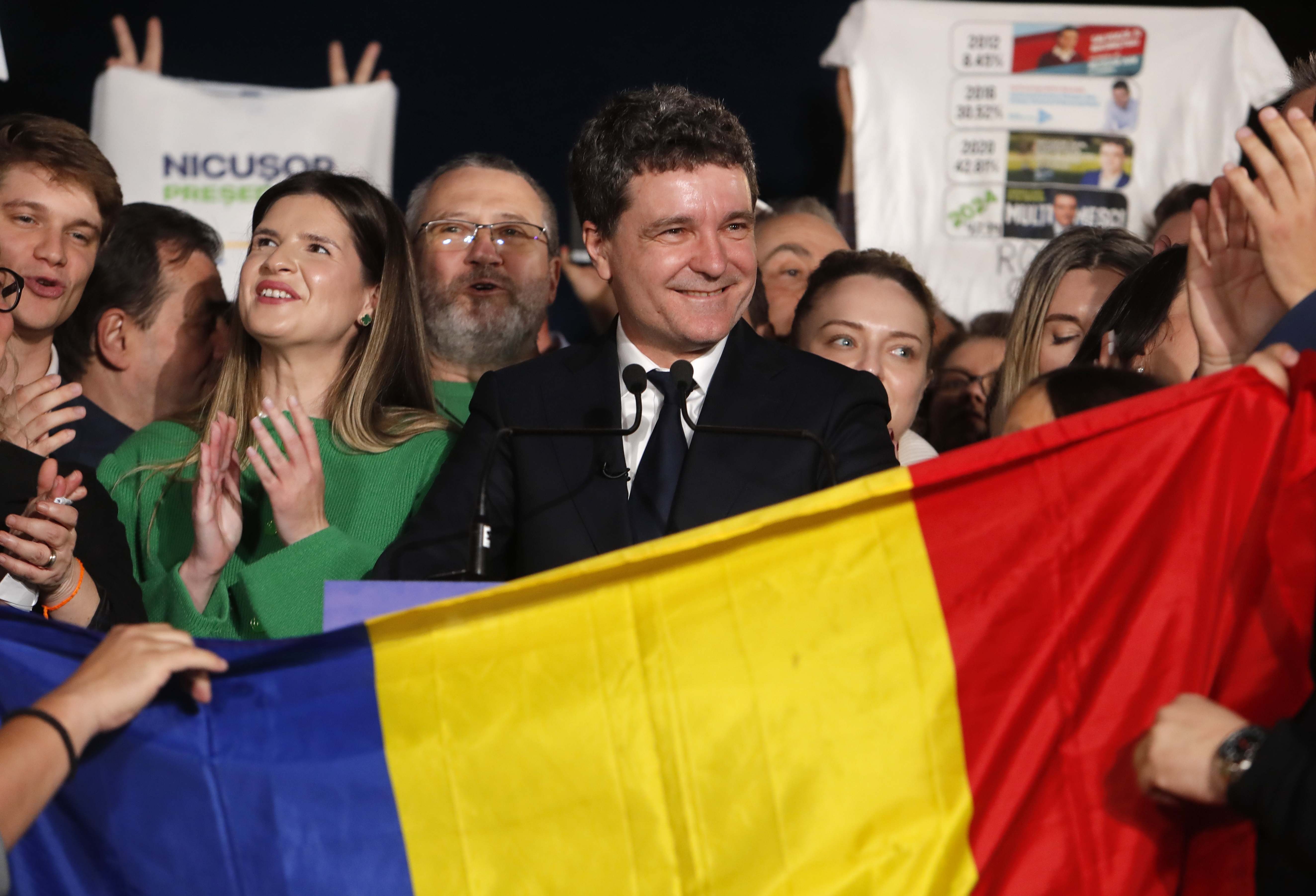 Nicusor Dan, presidente de Rumanía