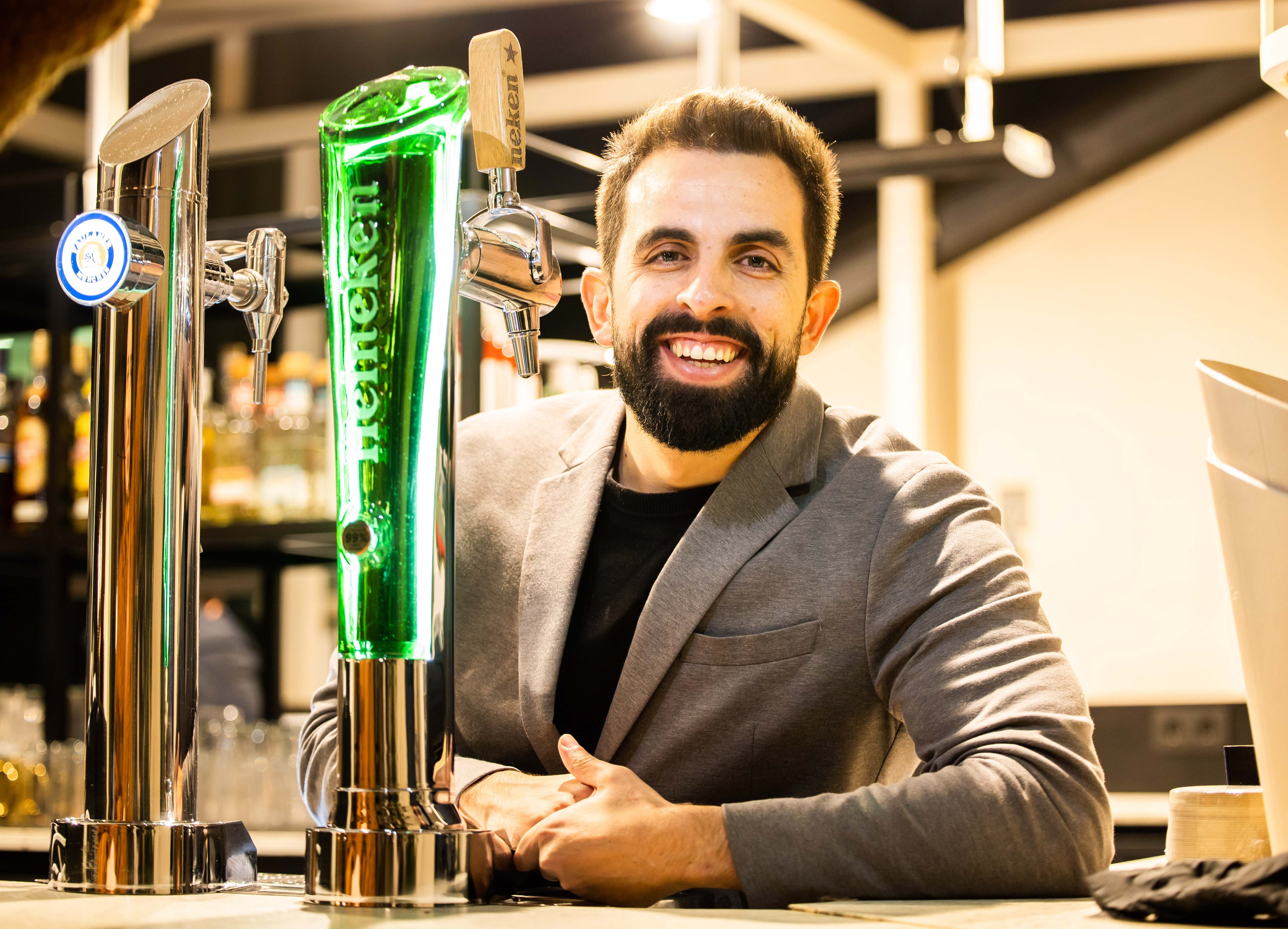 Grifo cristal Heineken