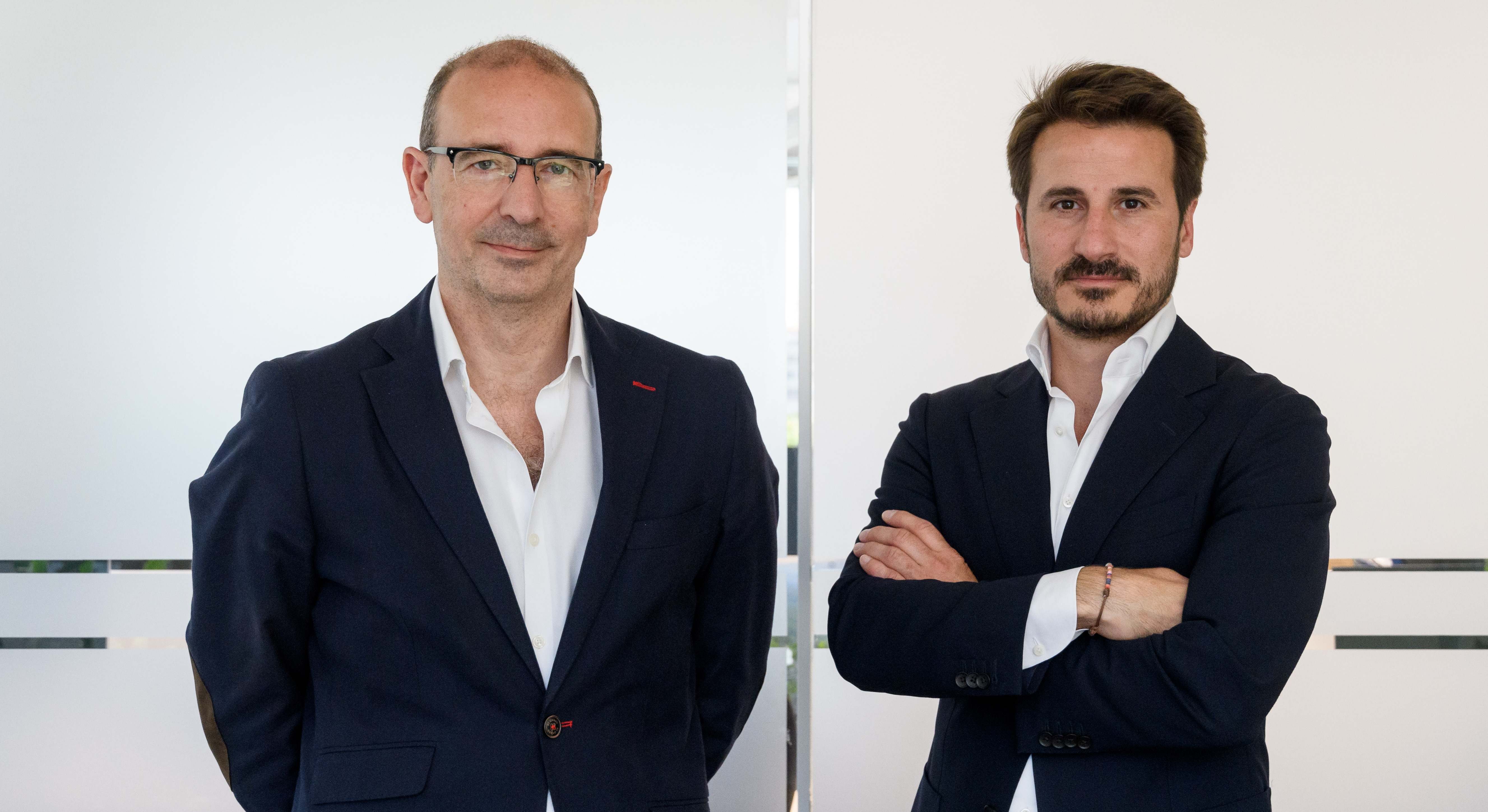 Javier Delgado, CEO del Grupo Eysa, e Iva?n Pe?rez, director de estrategia del Grupo Eysa