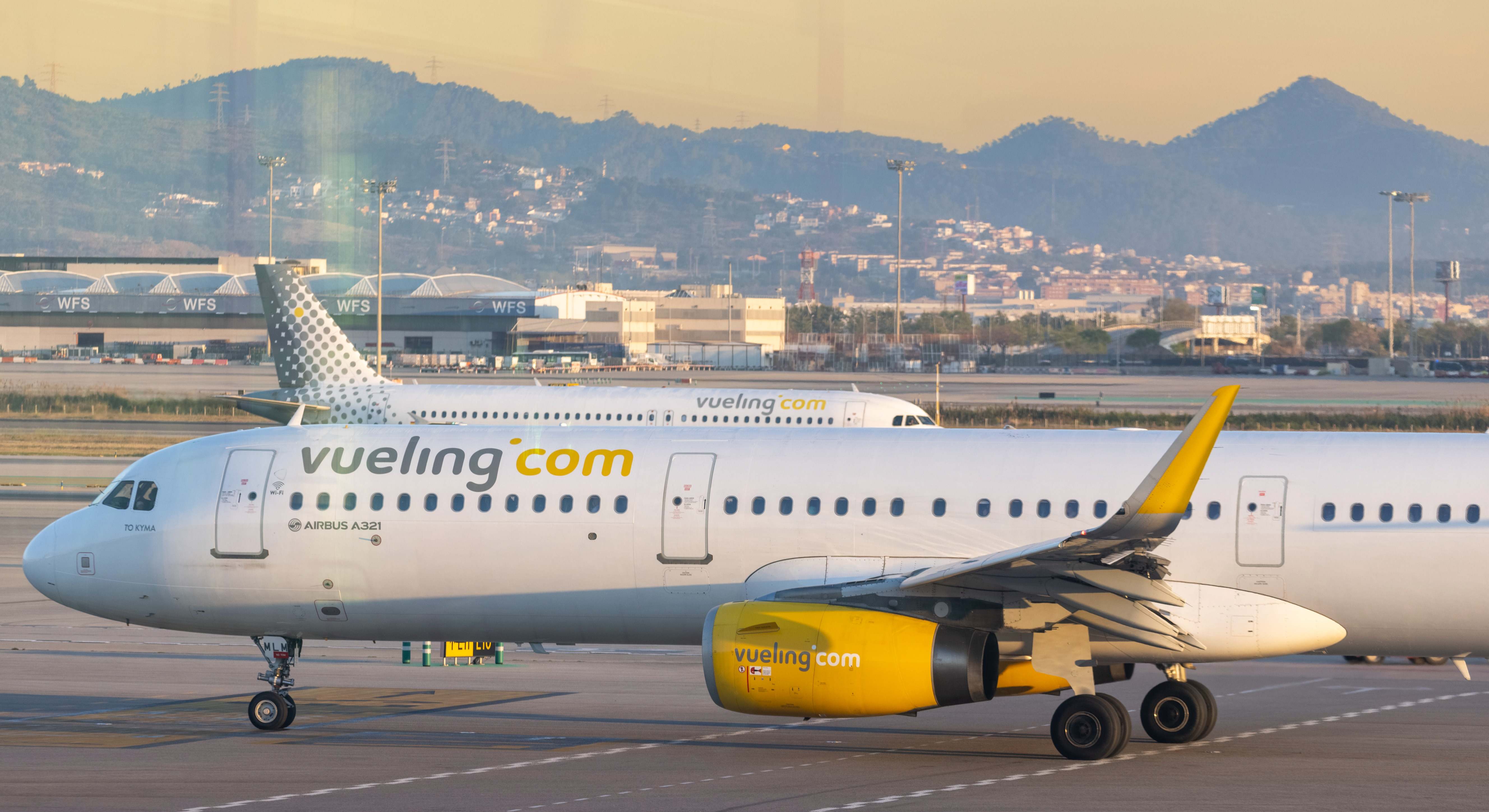 Aviones de Vueling en Barcelona-El Prat. / EE