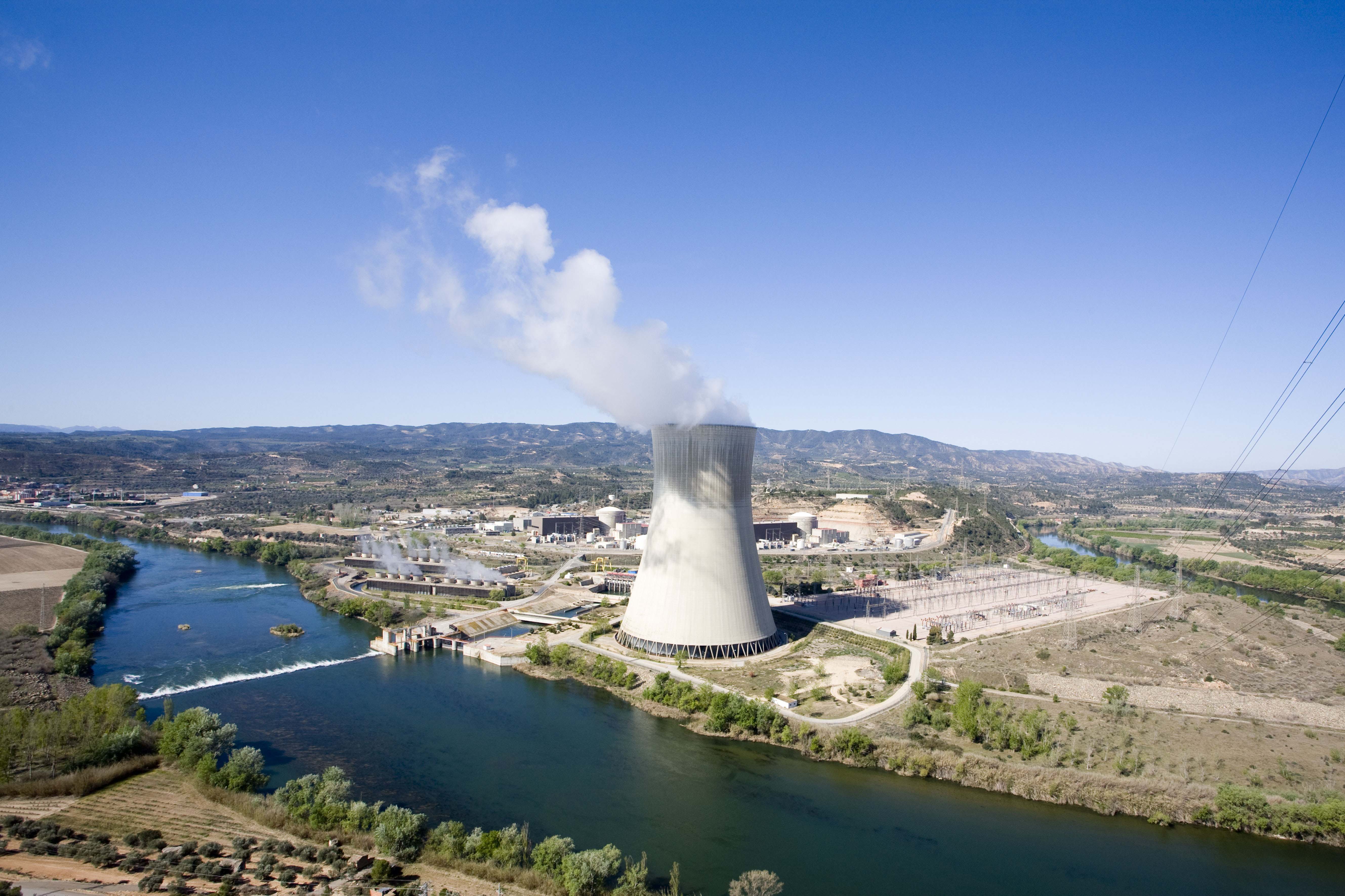 Central nuclear de Ascó. ALAMY