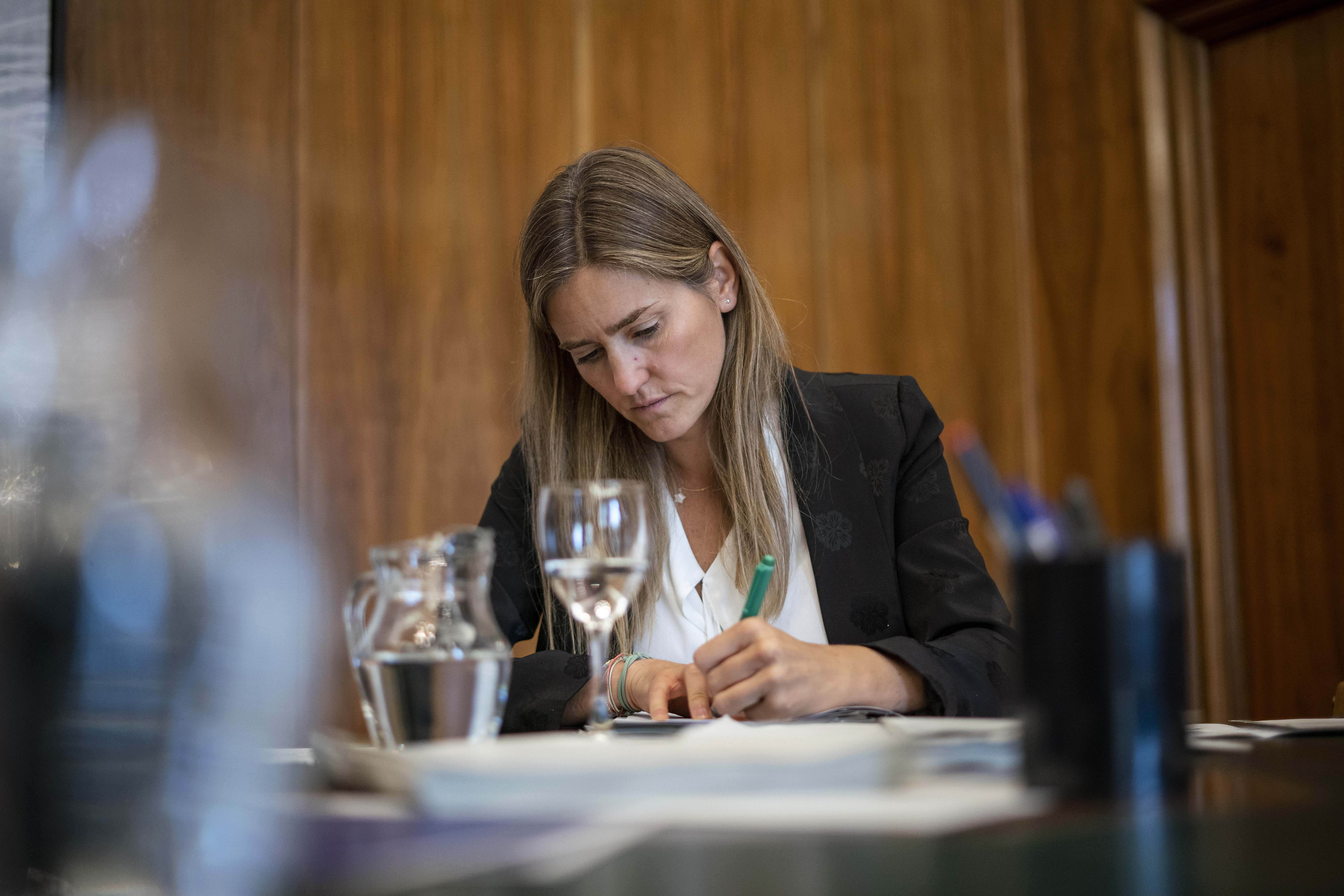 Sara Aagesen, vicepresidenta de Transición Ecológica