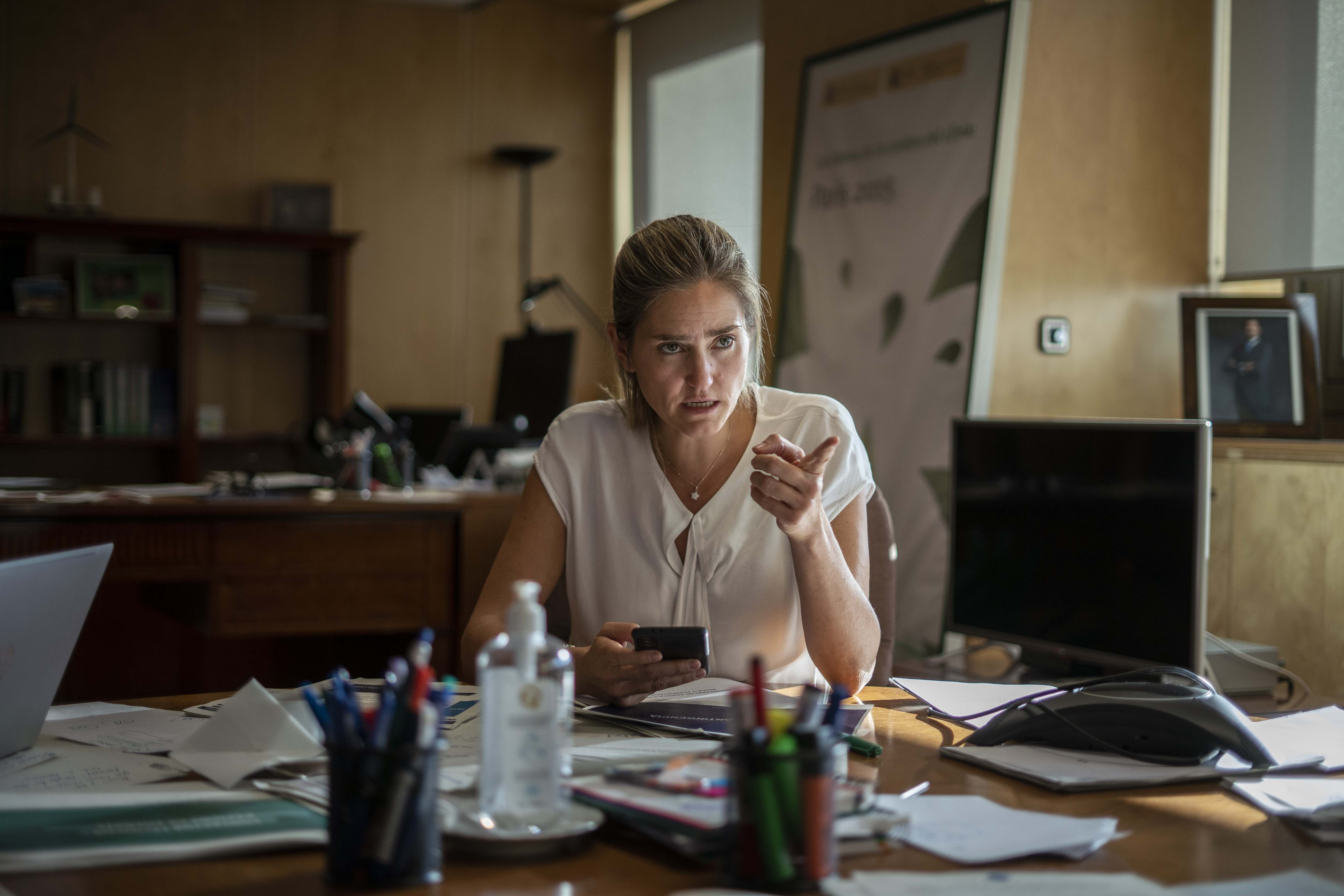 Sara Aagesen, vicepresidenta de Transición Ecológica