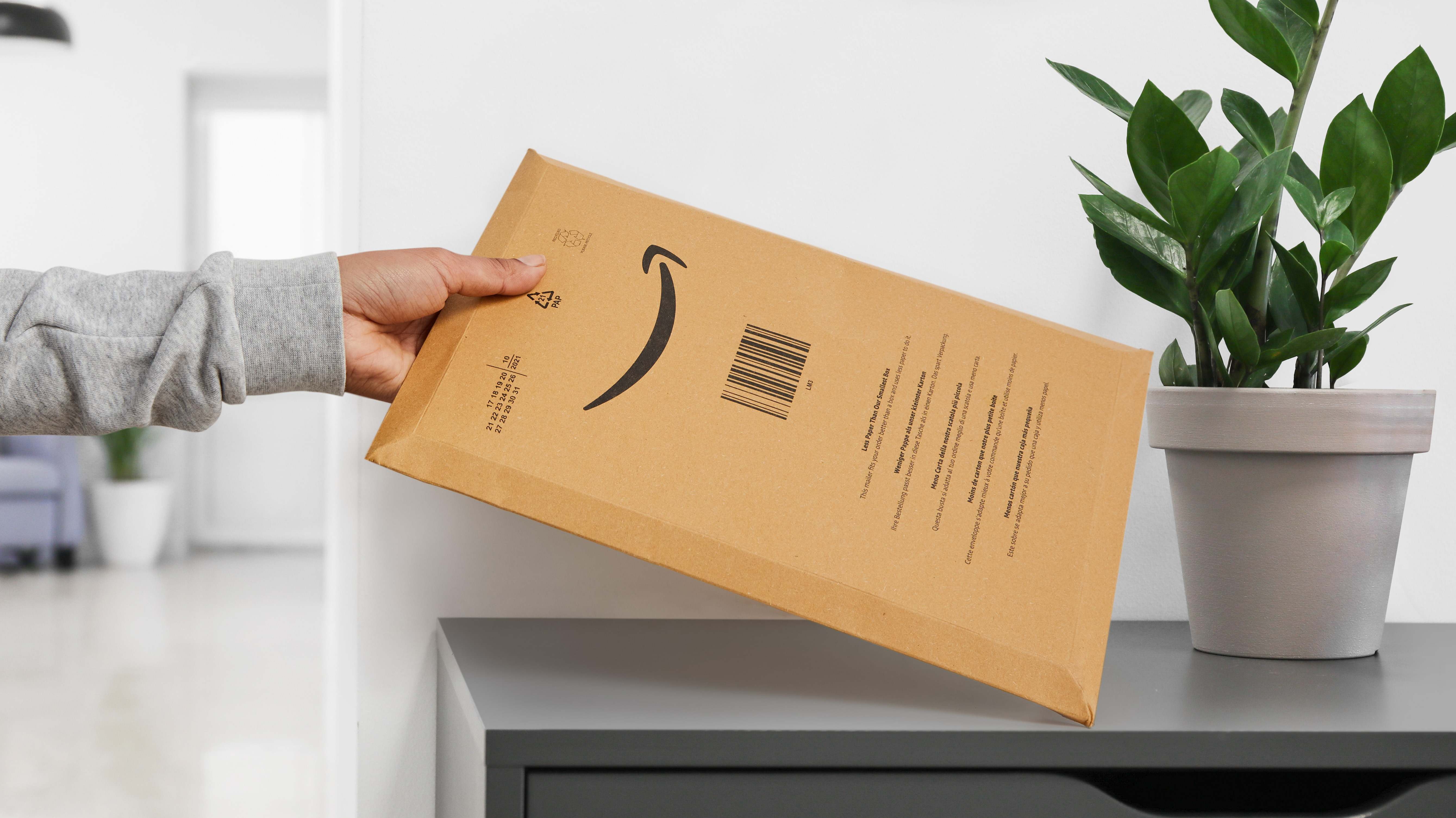 Amazon logra que sus embalajes sean 100% reciclables en Europa.