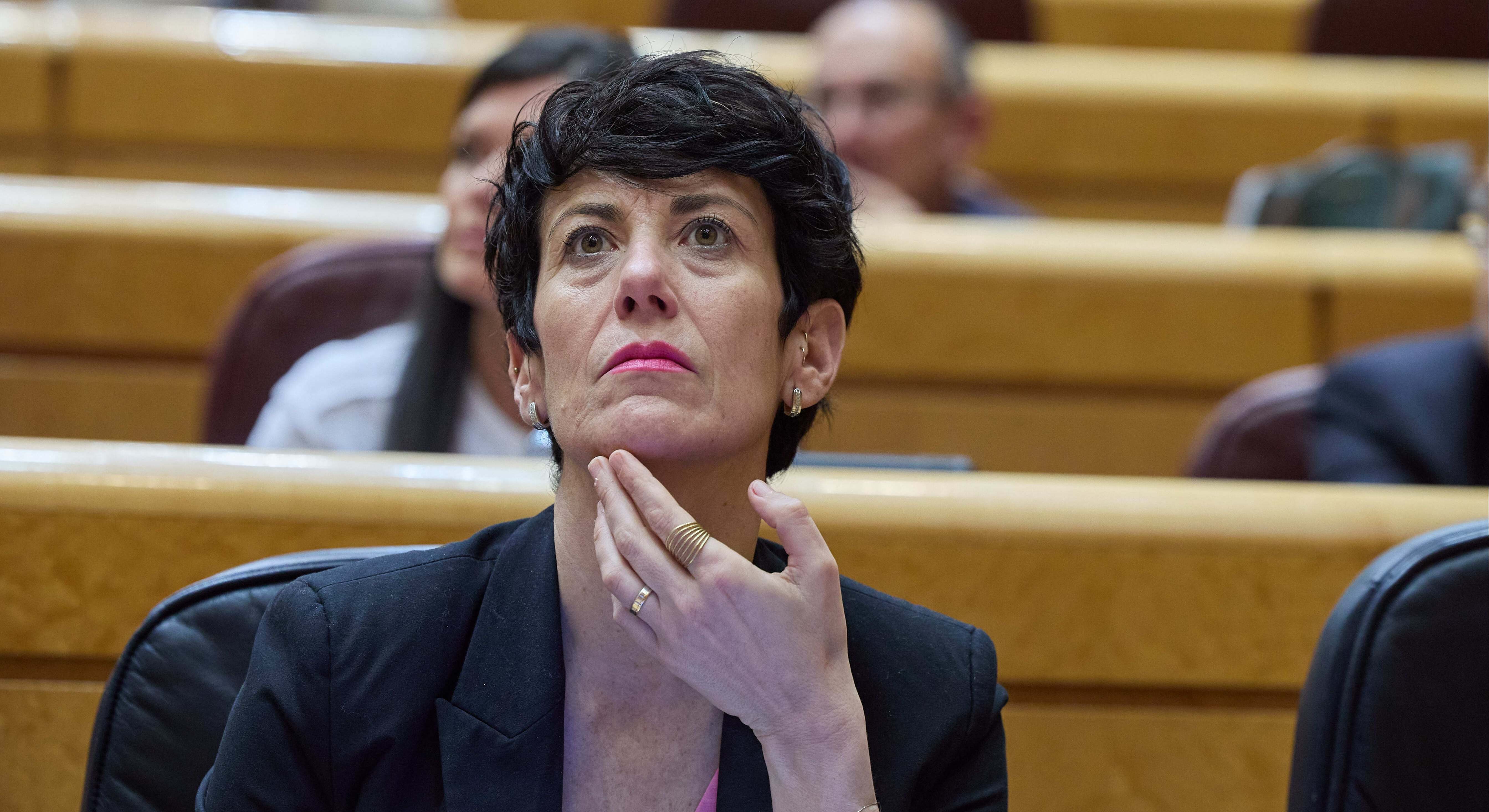 La ministra de Inclusión, Seguridad Social y Migraciones, Elma Saiz. Europa Press