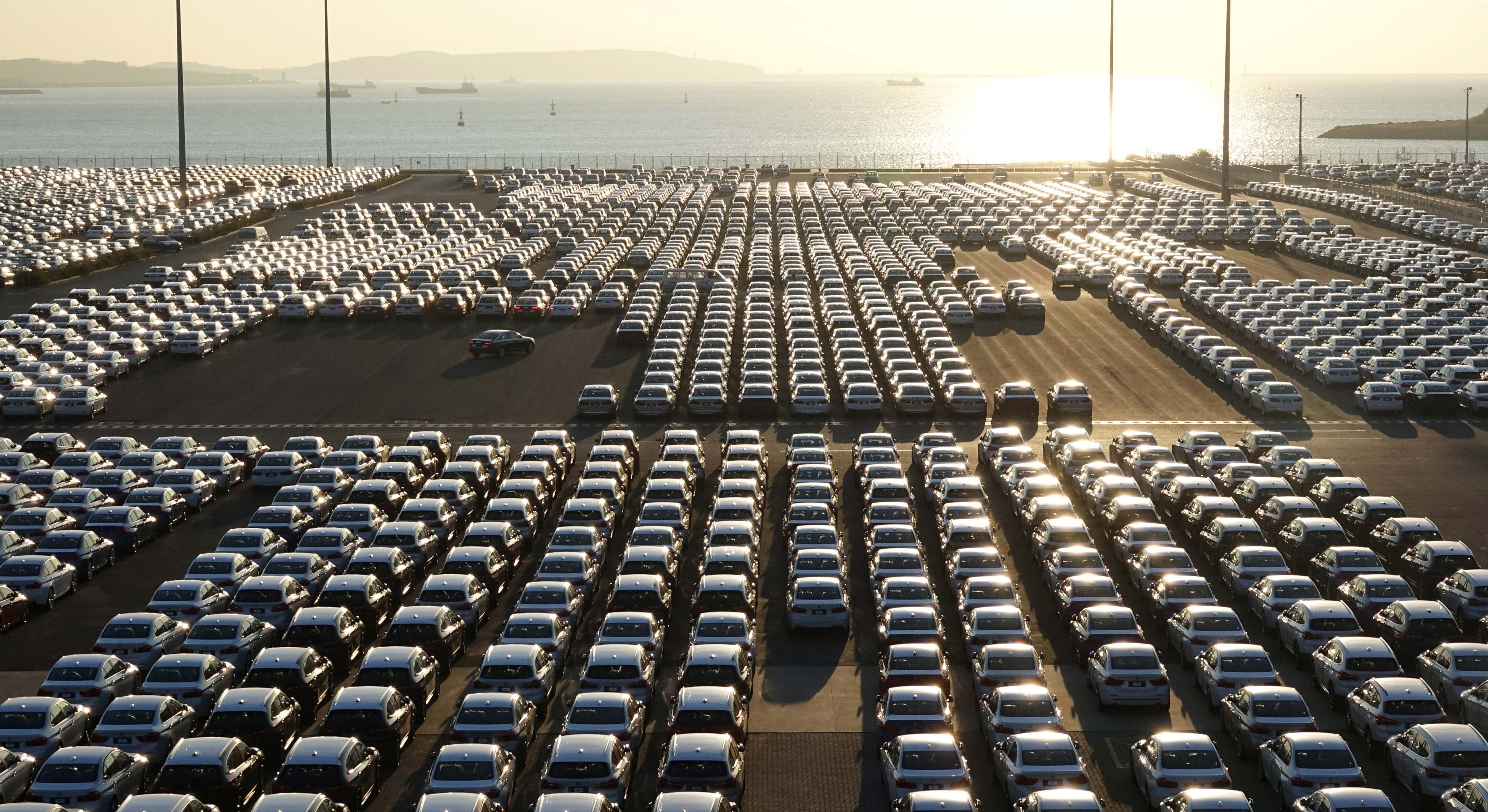 Vehículos preparados para su exportación