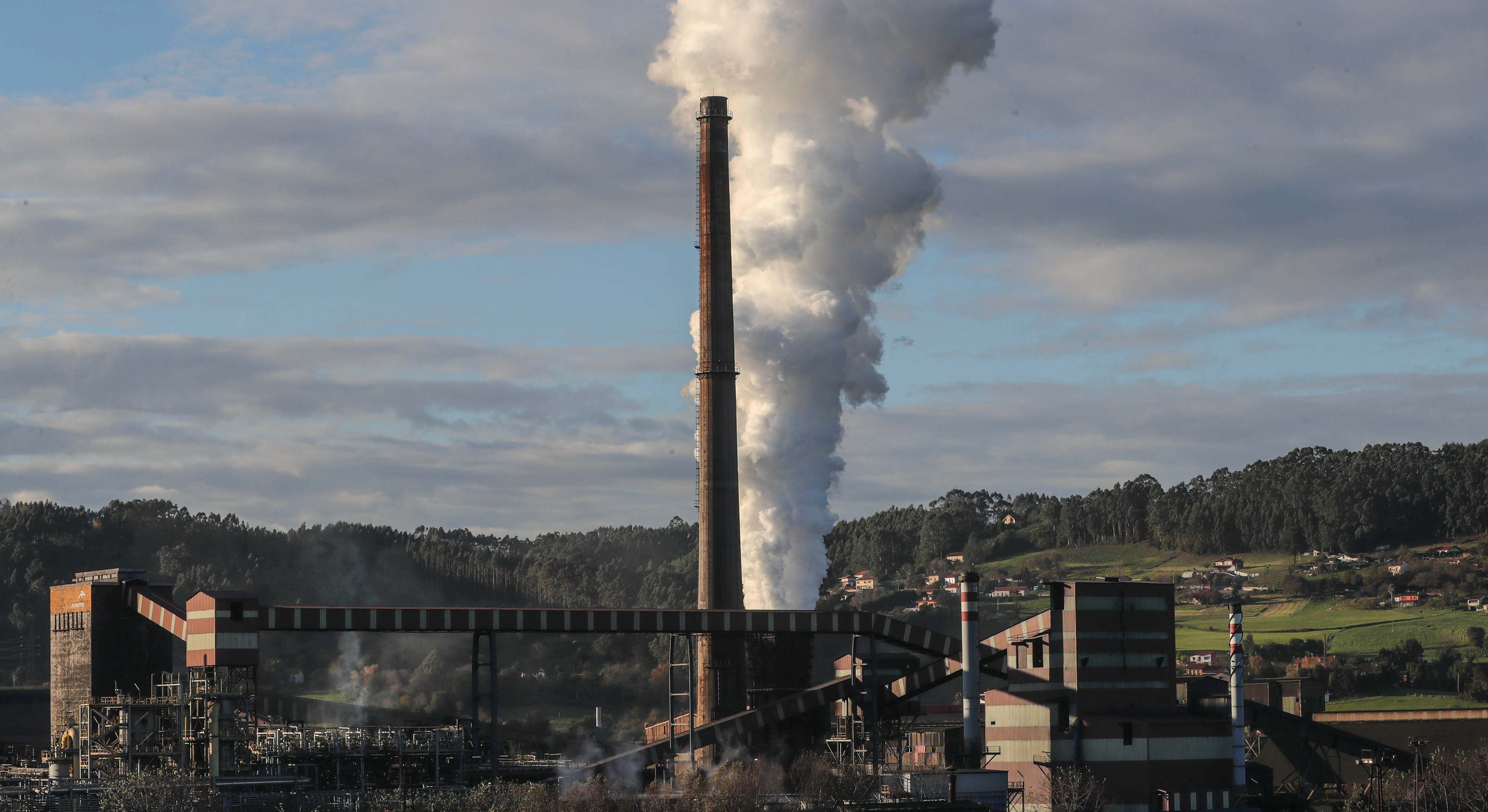 Planta de ArcelorMittal en Gijón. EFE