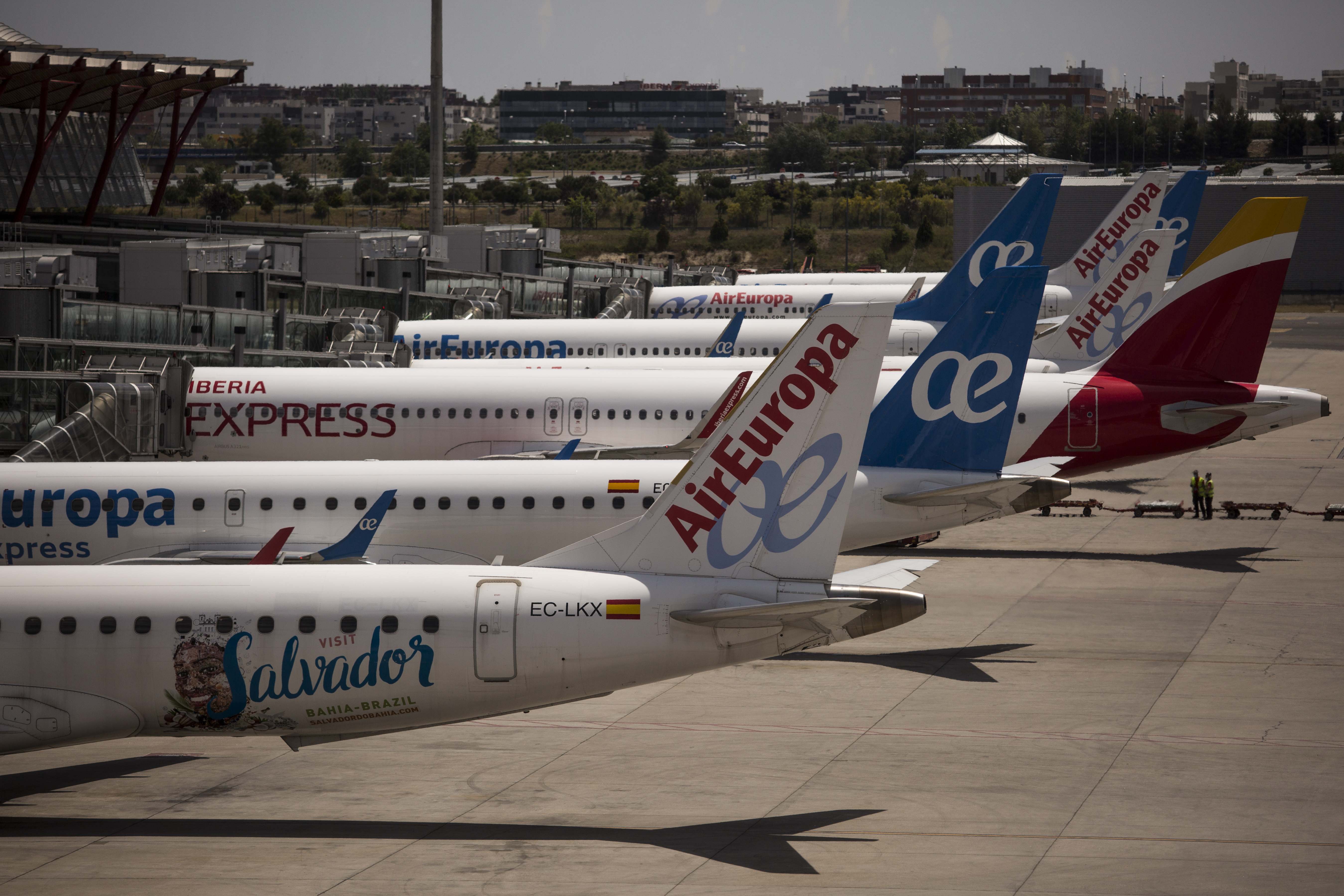 Aviones en Barajas