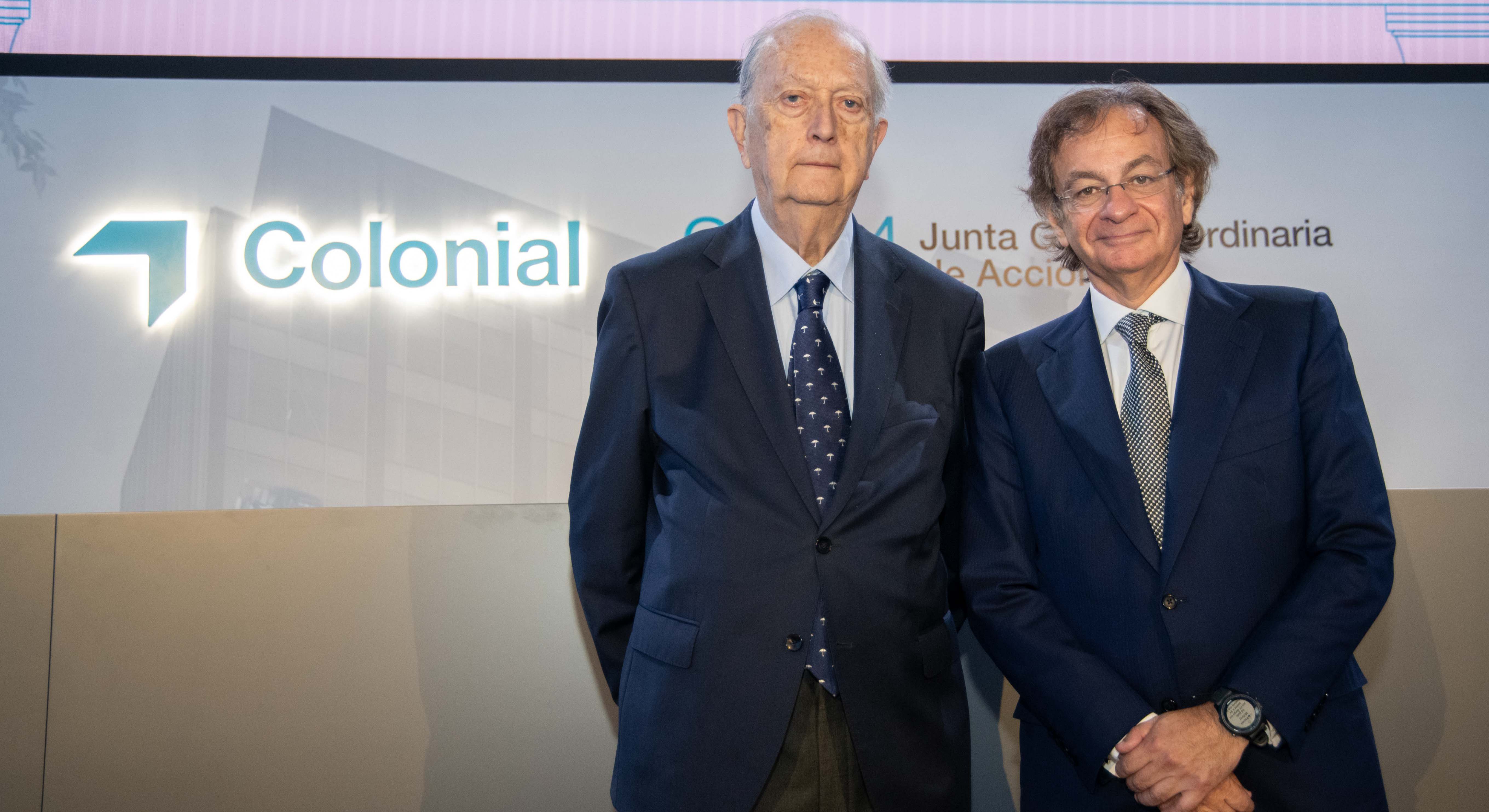 Juan José Brugera, presidente de Colonial y Pere Viñolas, CEO de Colonial