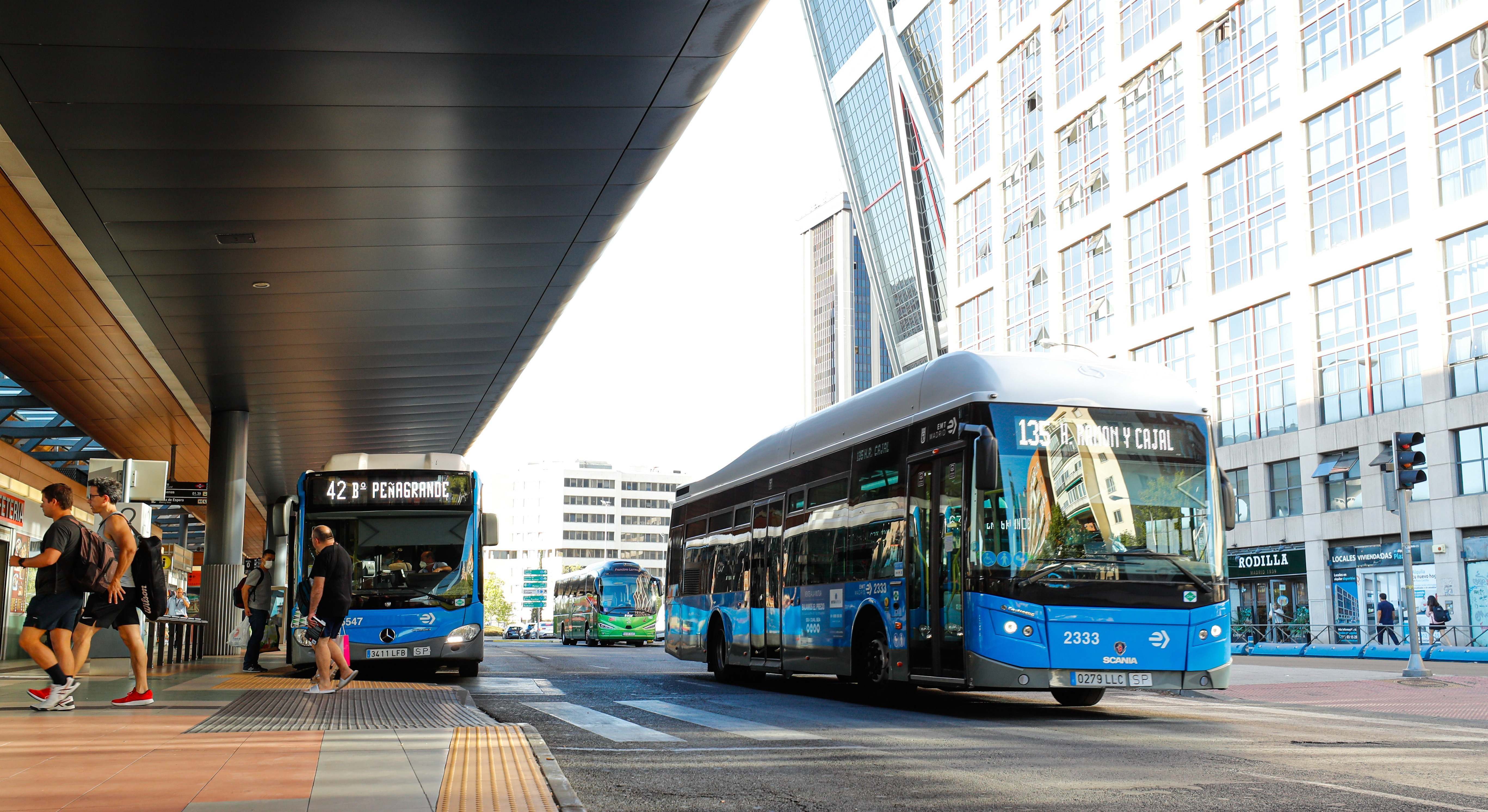 Autobús EMT Madrid gratuito