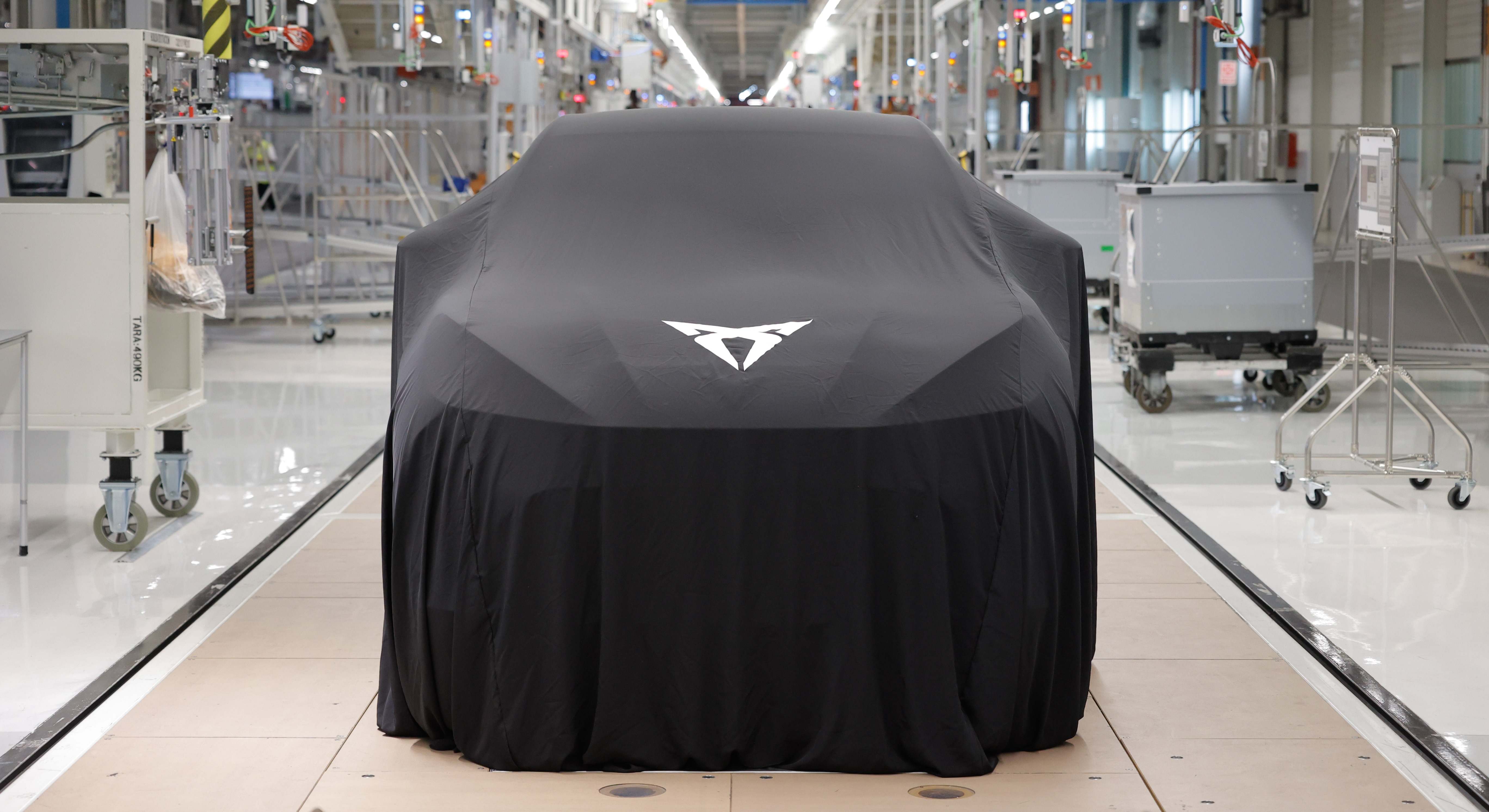 Imagen de un Cupra en la línea de fabricación de Seat Martorell. Kike Rincón