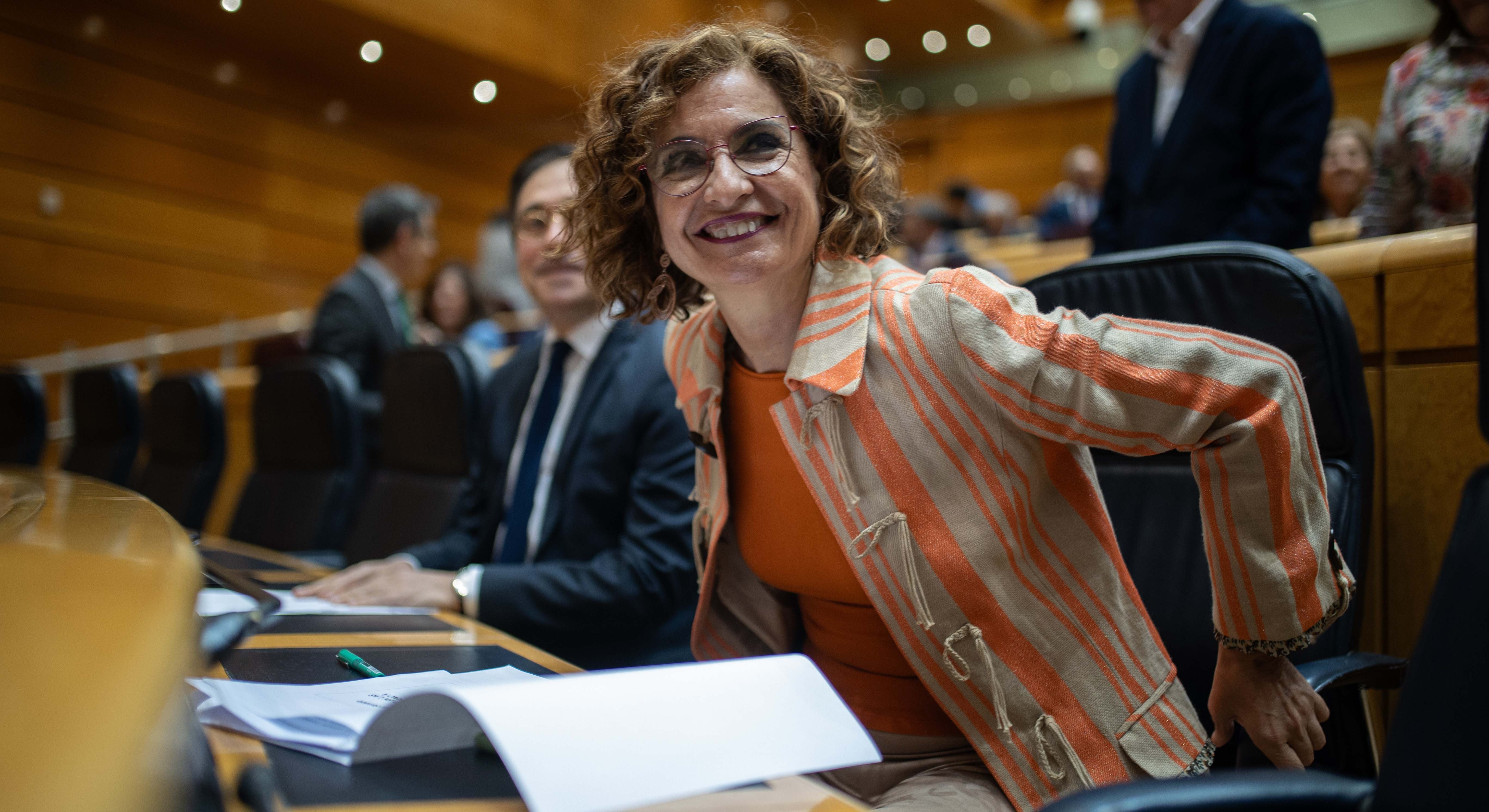 La vicepresidenta y ministra de Hacienda, María Jesús Montero. Foto: Europa Press