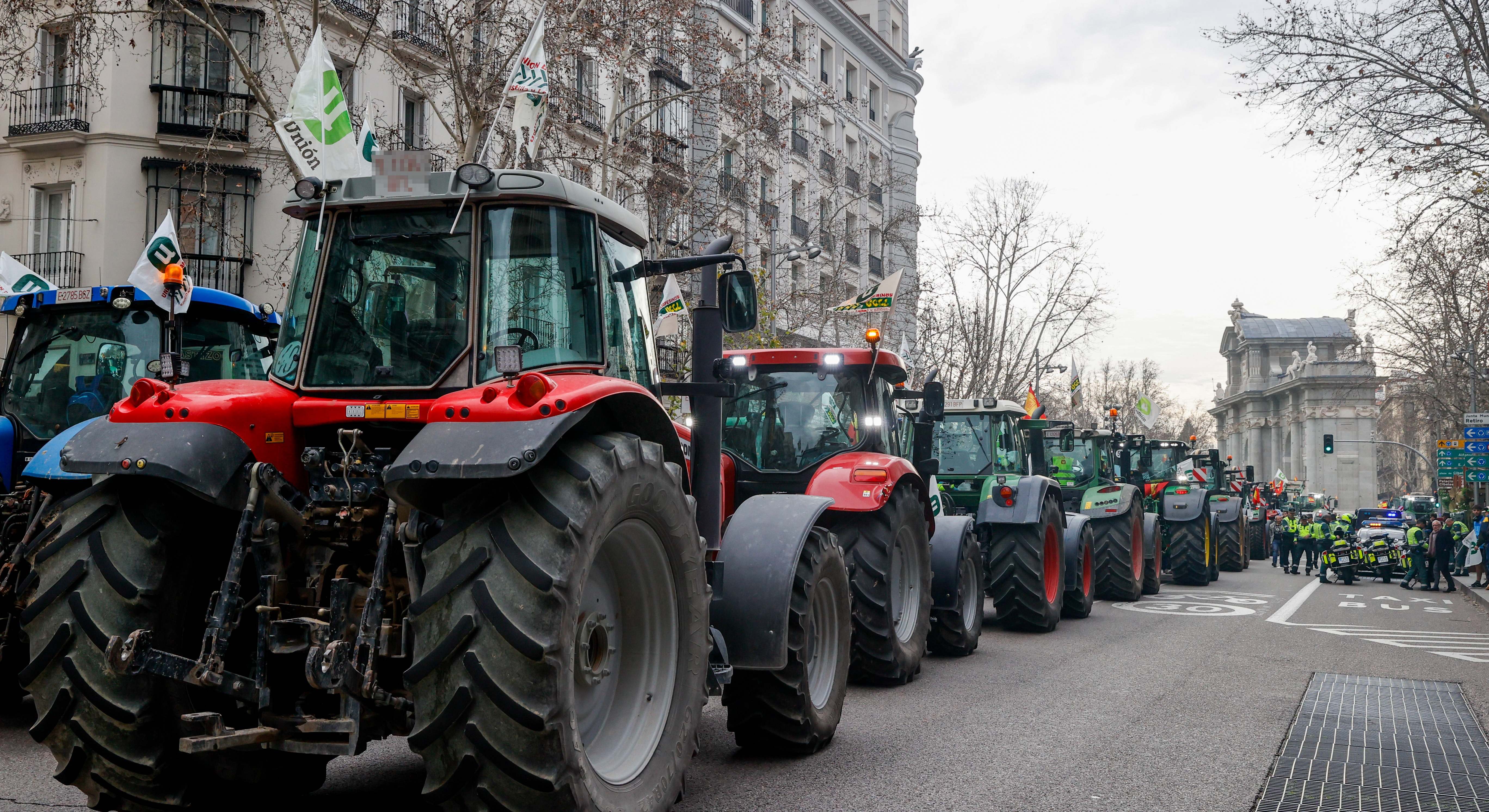 Tractorada en Madrid