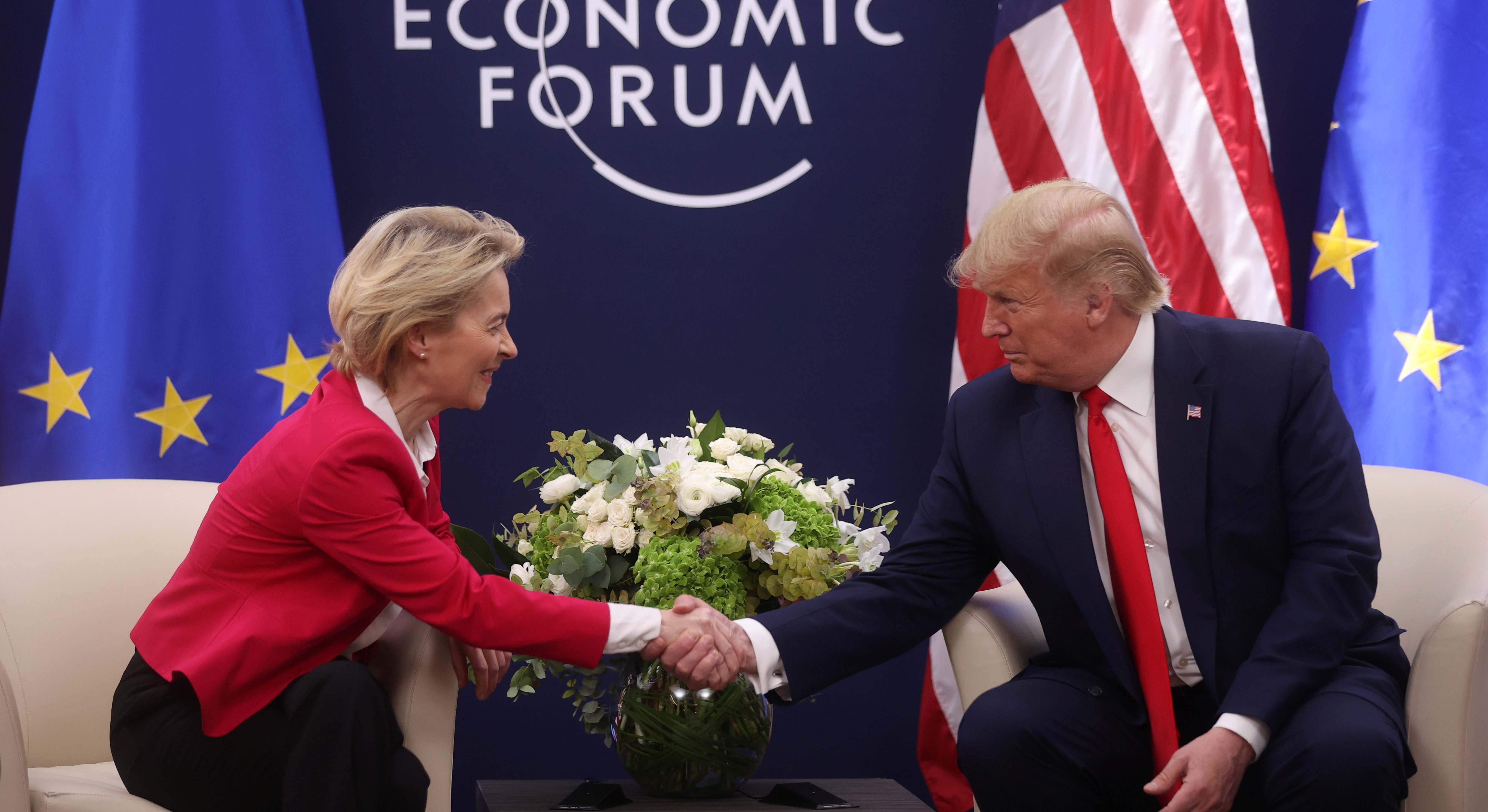 trump von der leyen