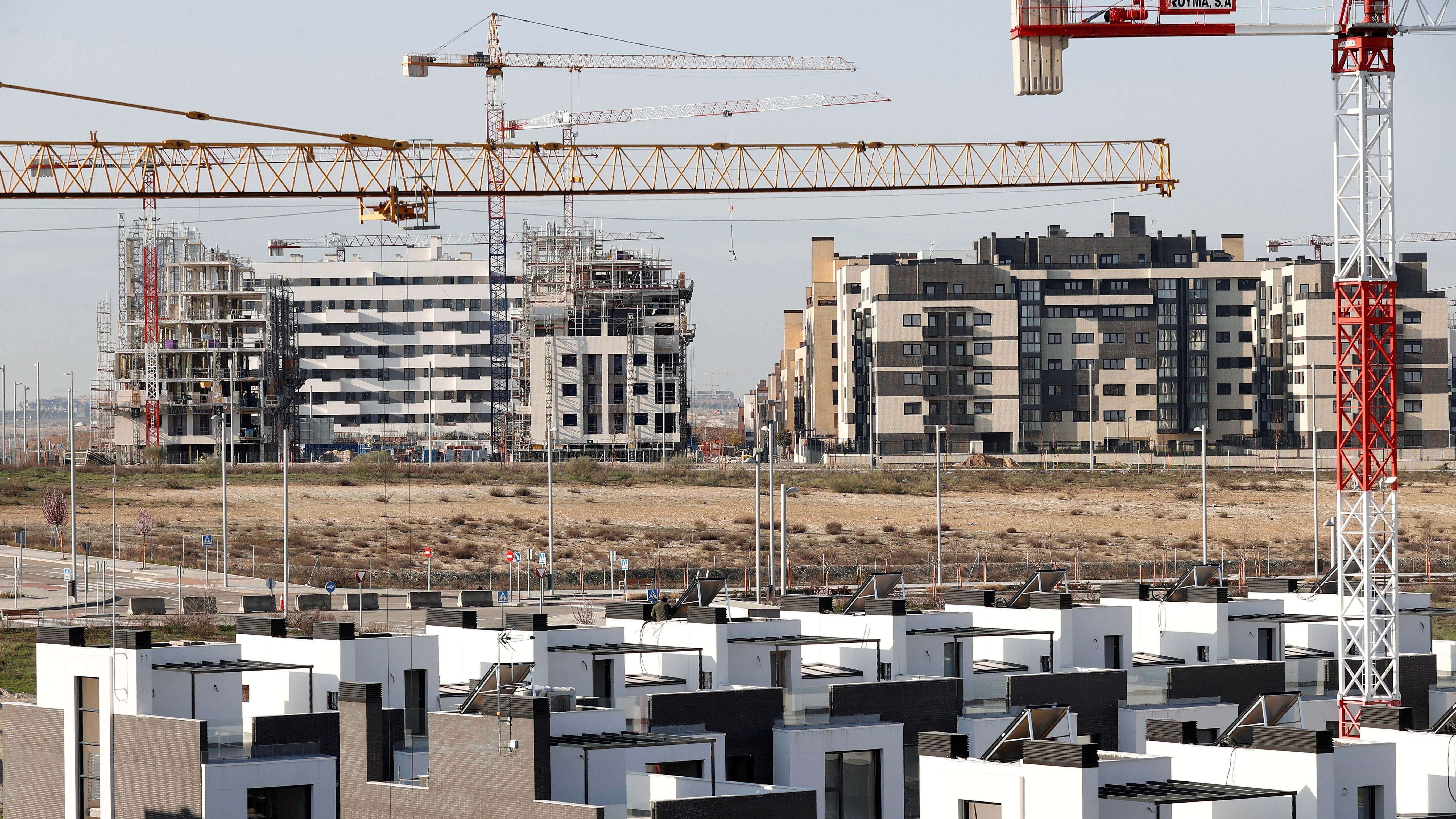 Proyectos de vivienda en proceso de construcción