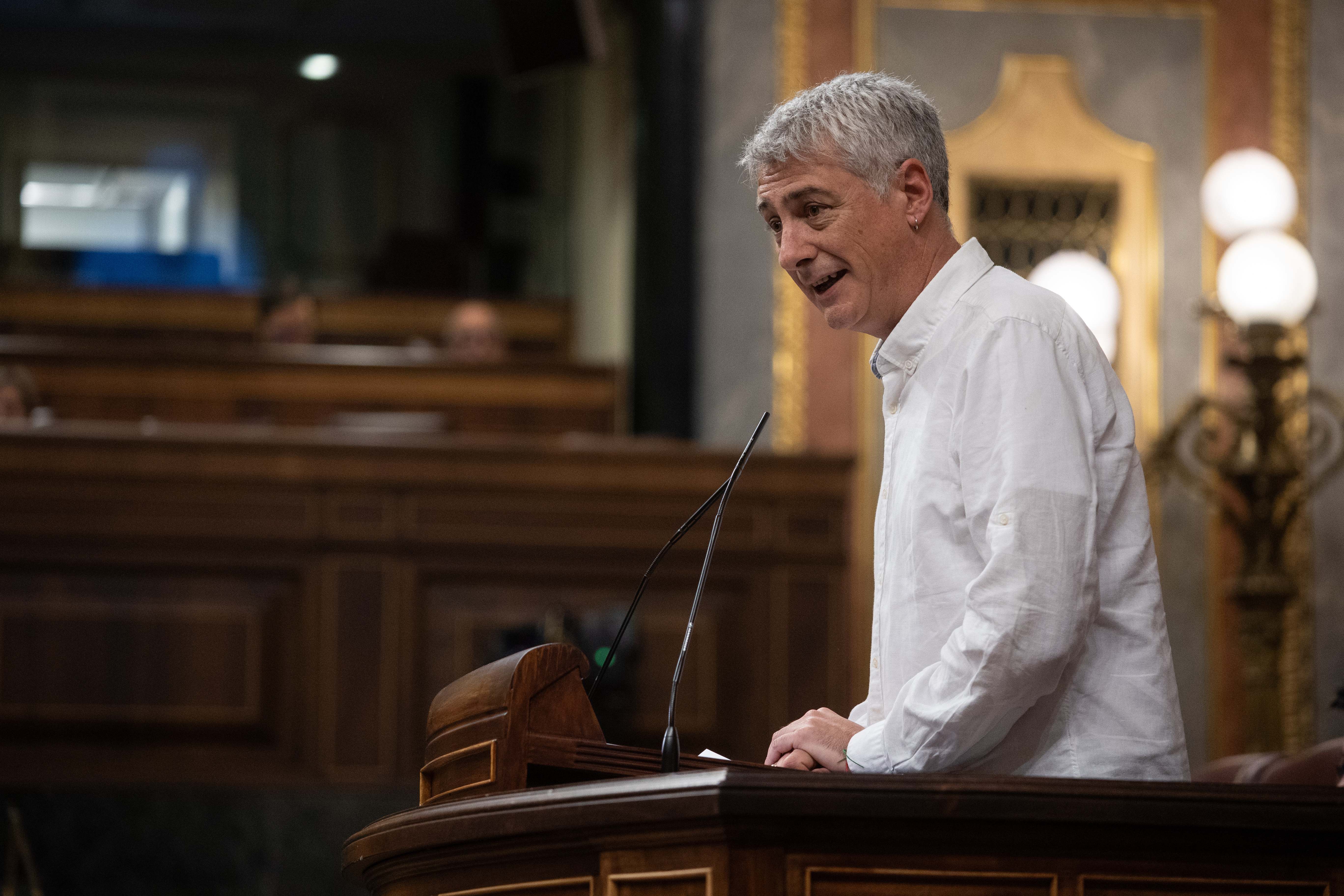 Oskar Matute, diputado de Bildu. Foto: EP.