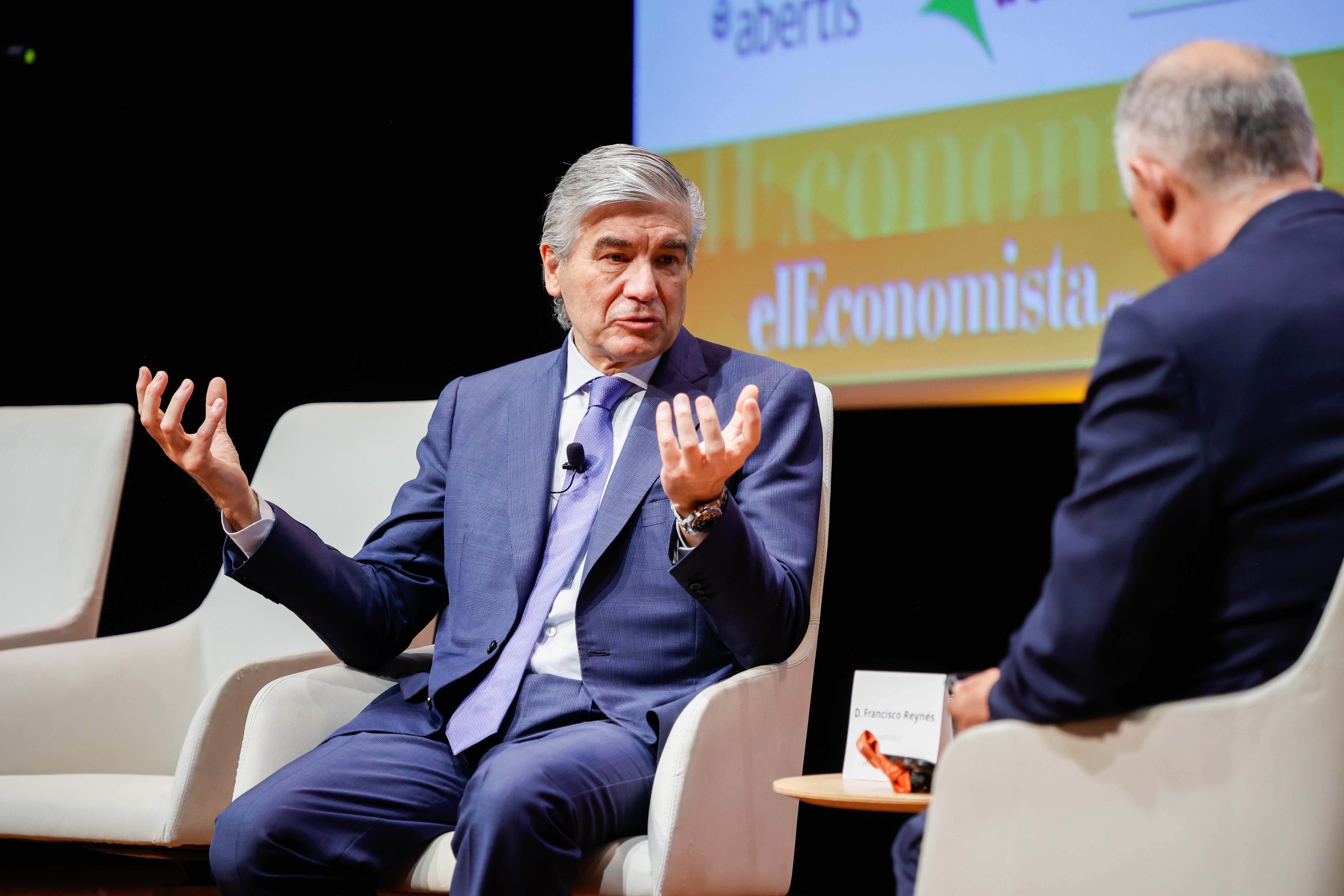 Francisco Reynés, presidente y CEO de Naturgy, durante el V Foro Catalunya. Kike Rincón