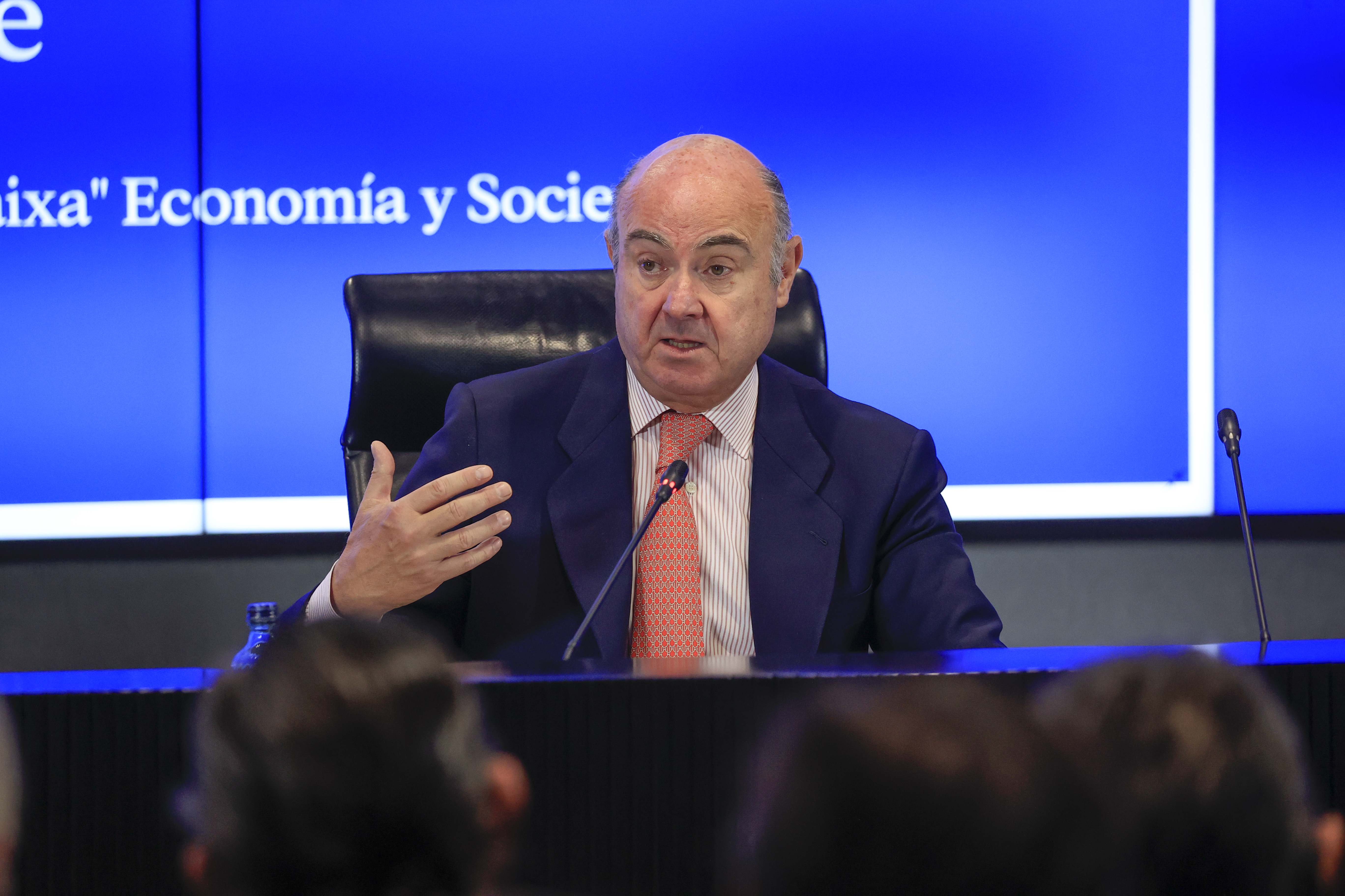El vicepresidente del BCE, Luis de Guindos.
