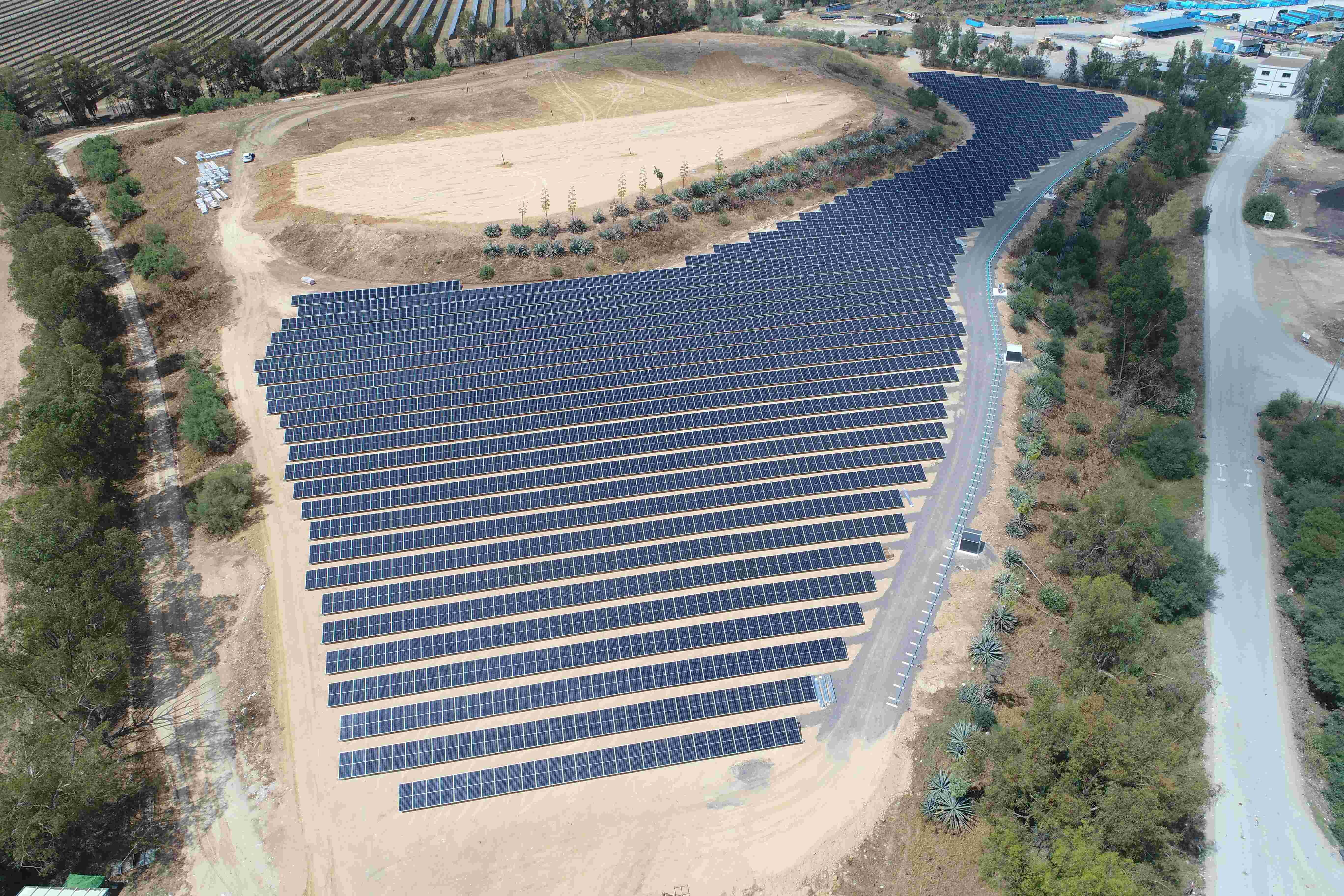 Una planta fotovoltaica