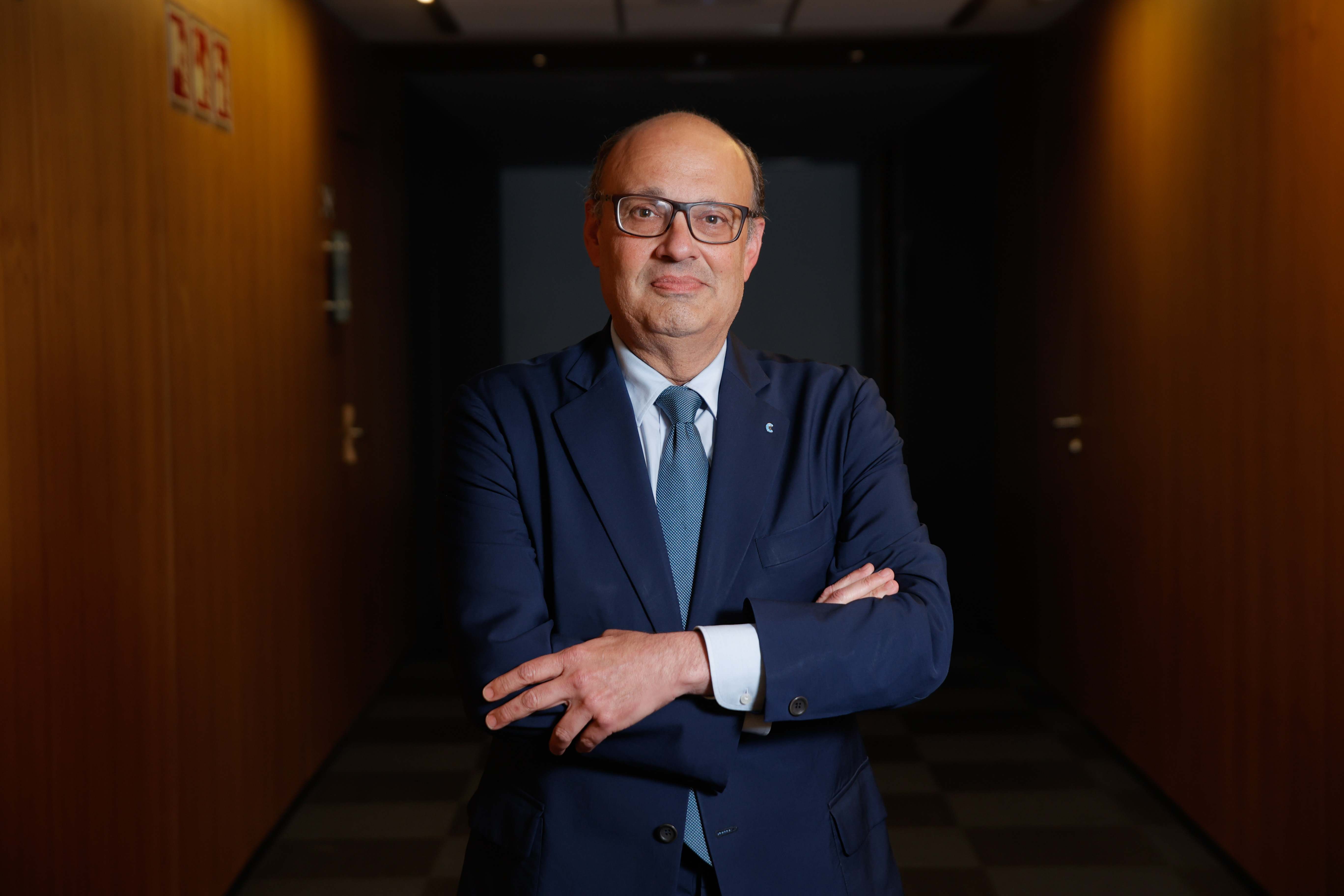 Xavier Panés, presidente de Cecot. KIKE RINCÓN