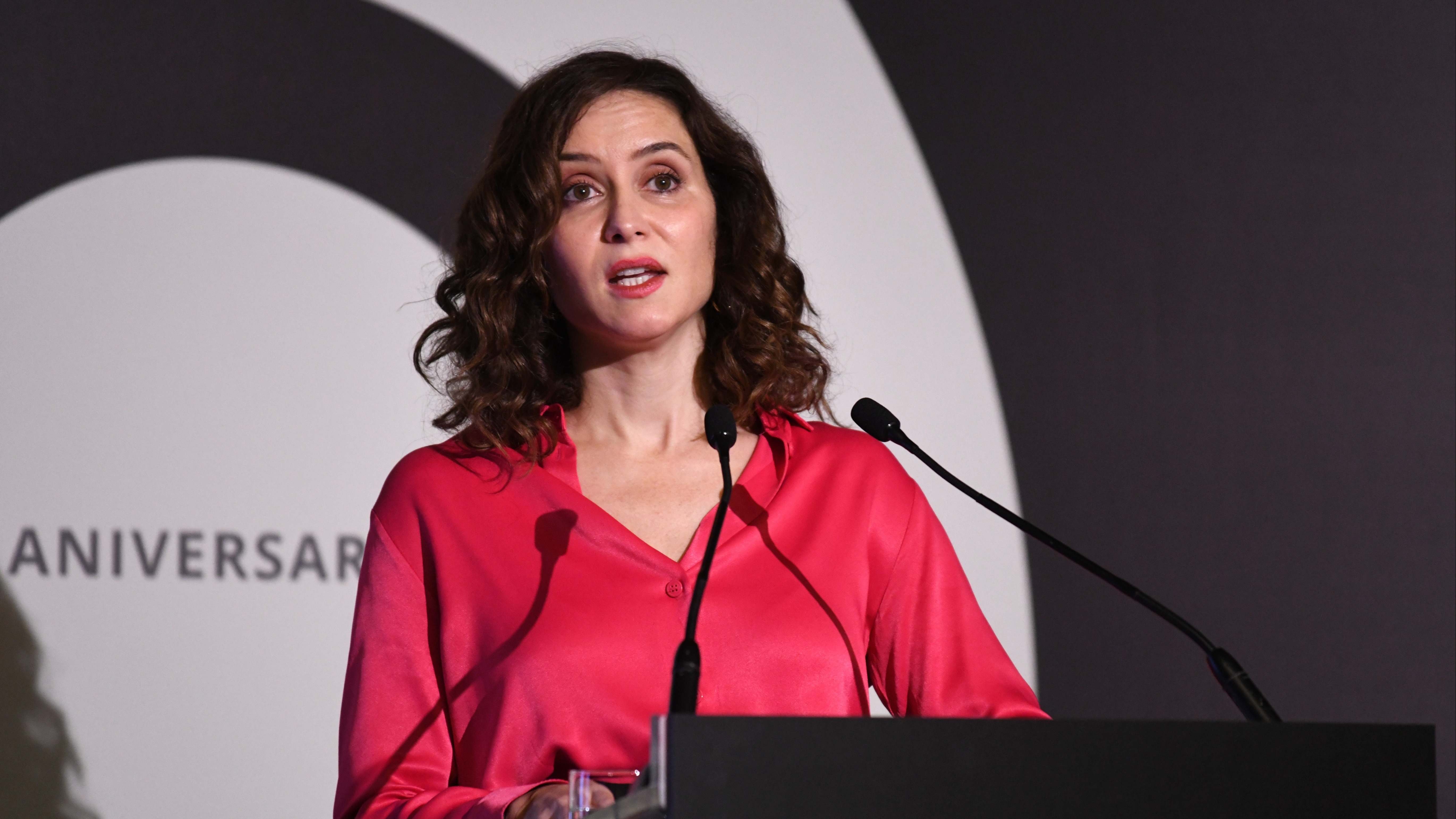 La presidenta de la Comunidad de Madrid, Isabel Díaz Ayuso
