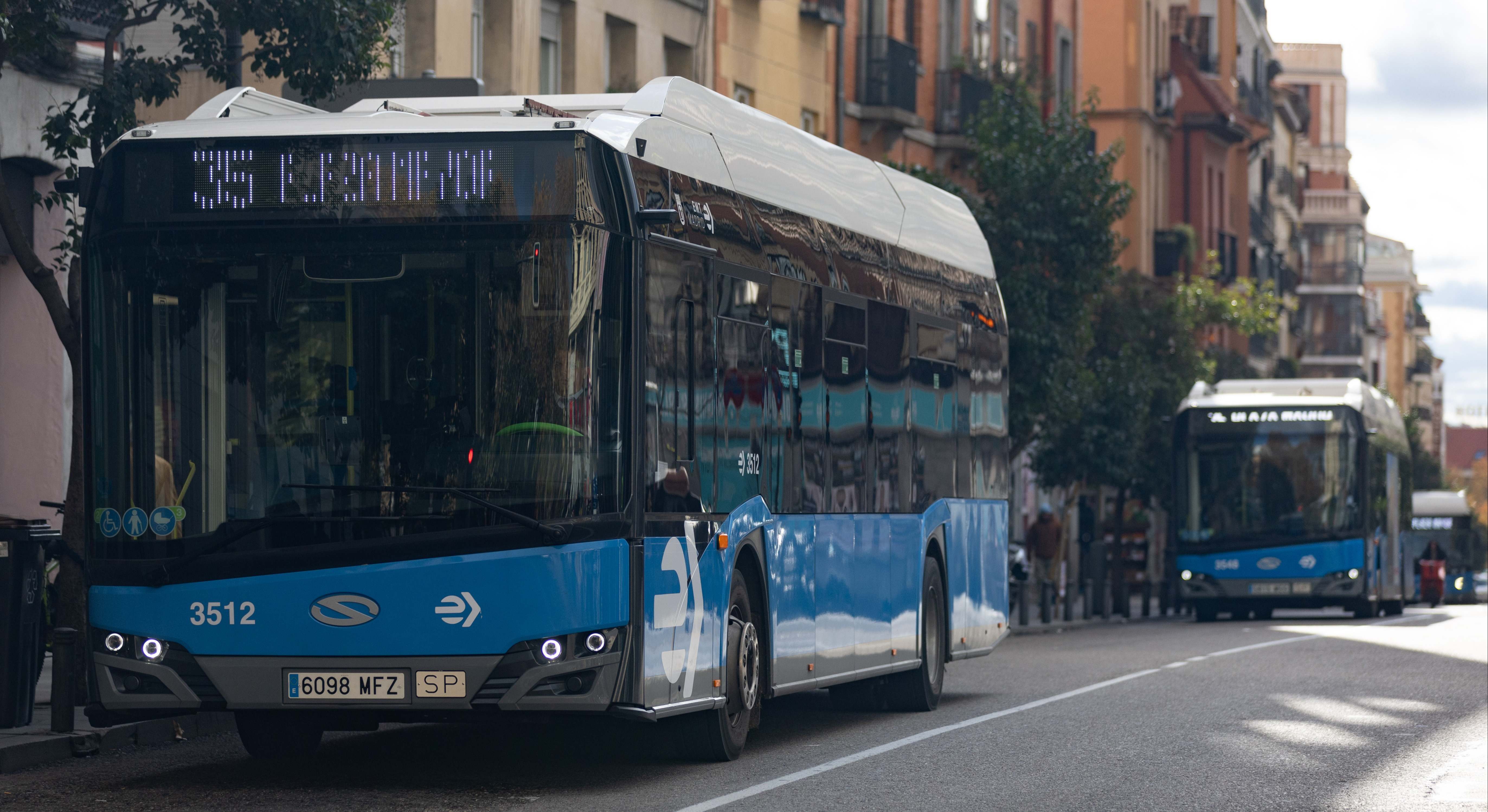 Autobús de una línea de EMT de Madrid. / Foto: iStock