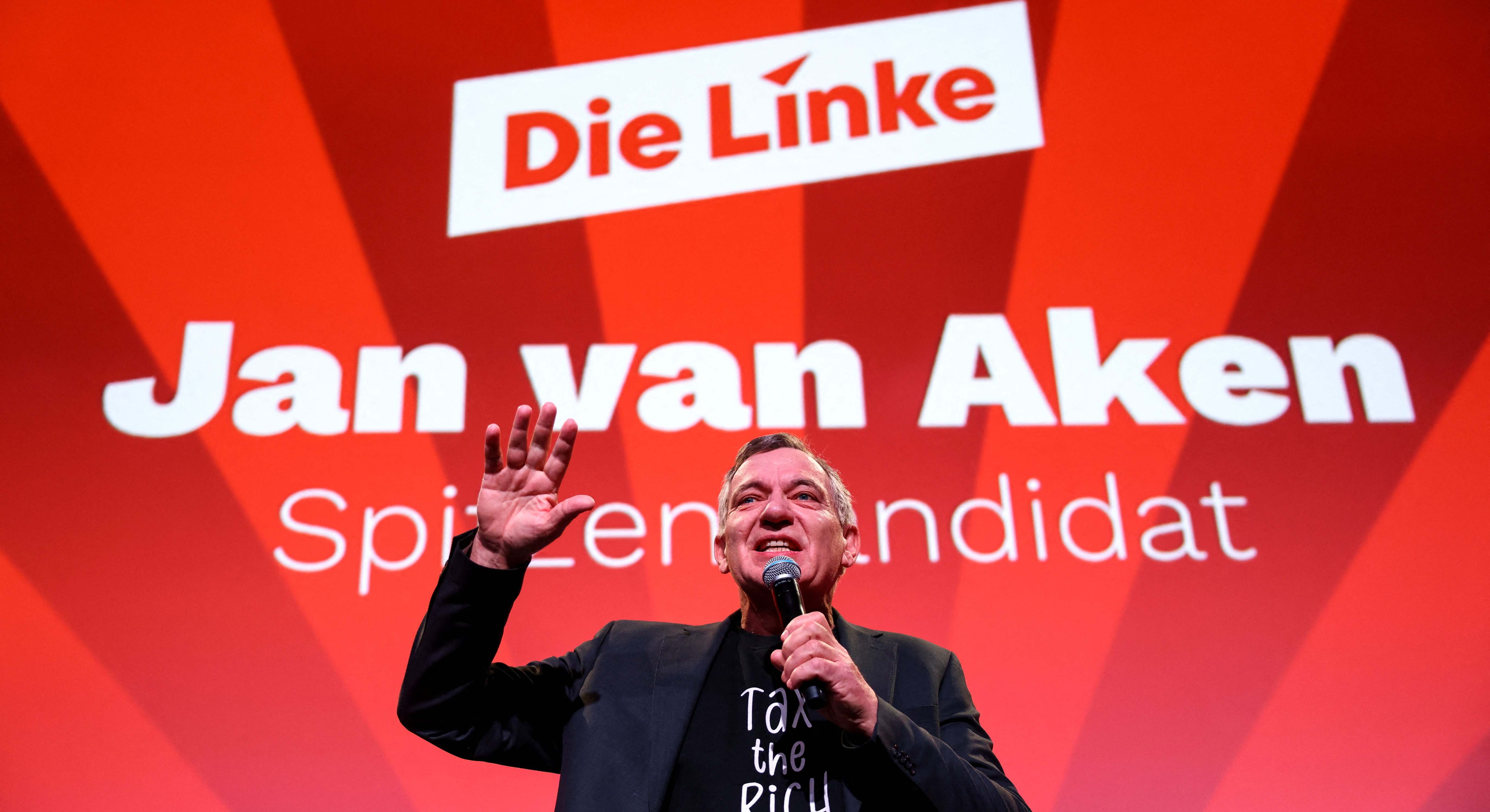 Jan van Akenn copresidente die linke