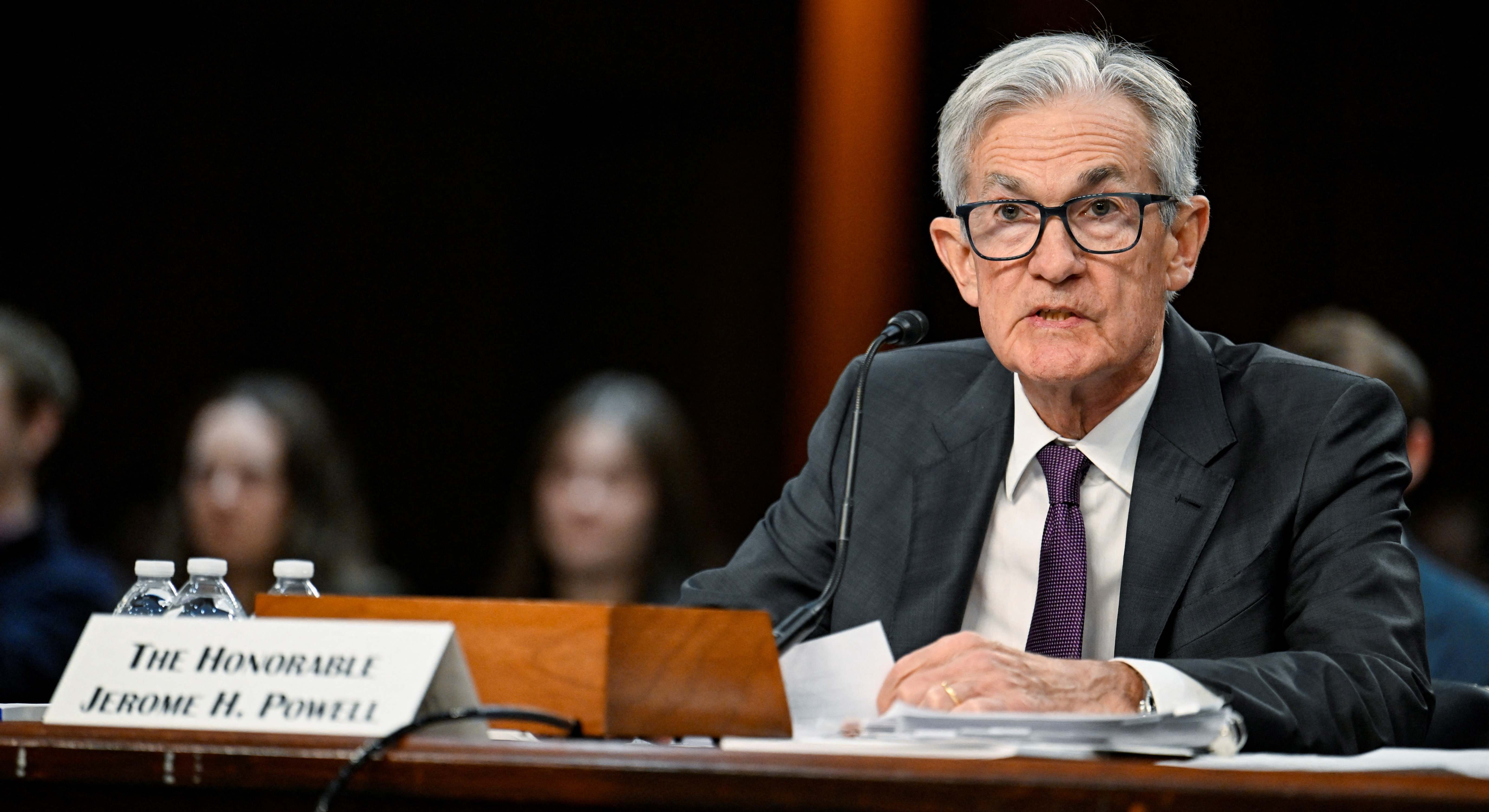 Jerome Powell comparece en el Senado estadounidense