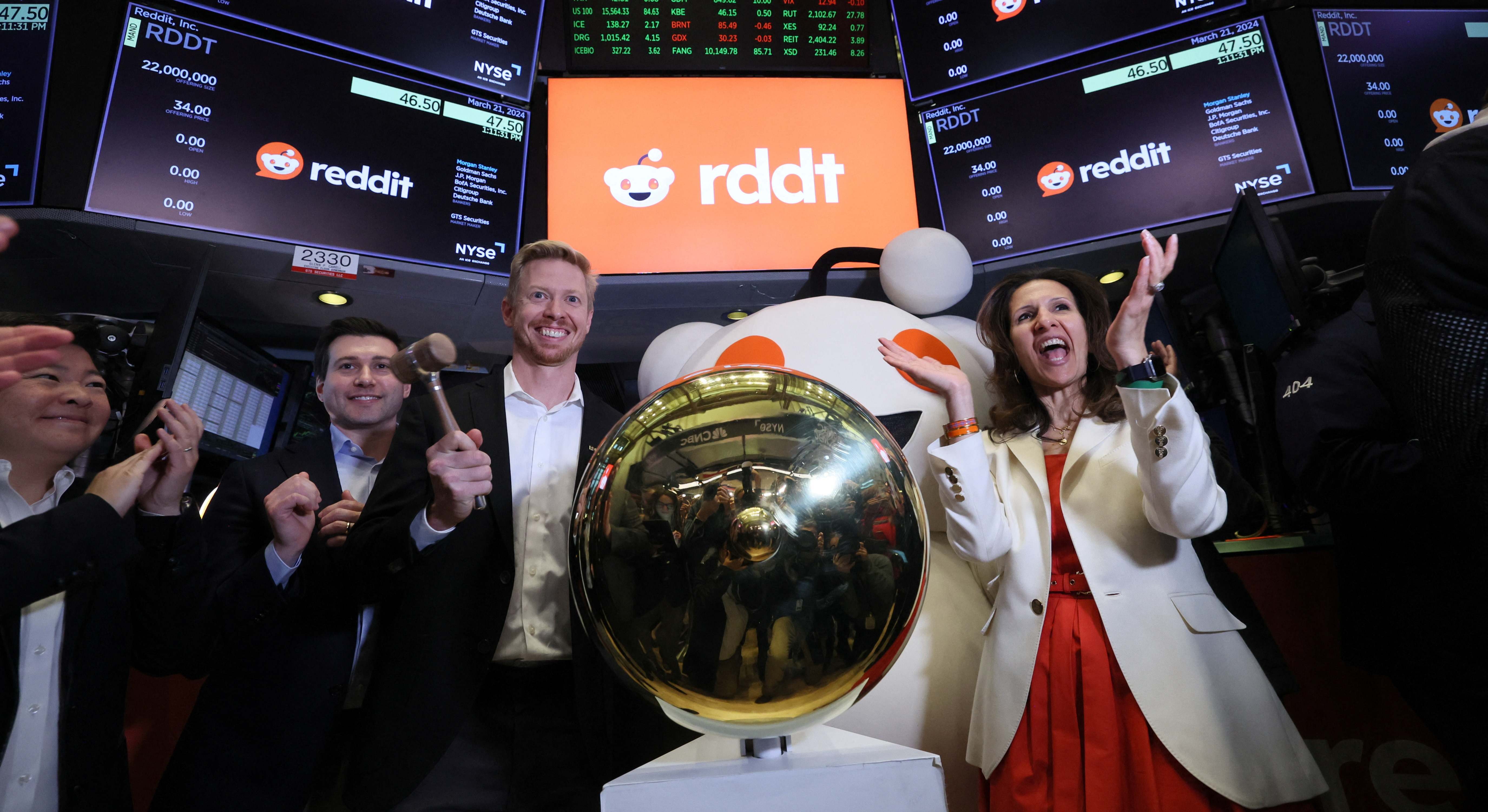CEO de Reddit en la salida a bolsa de su compañía