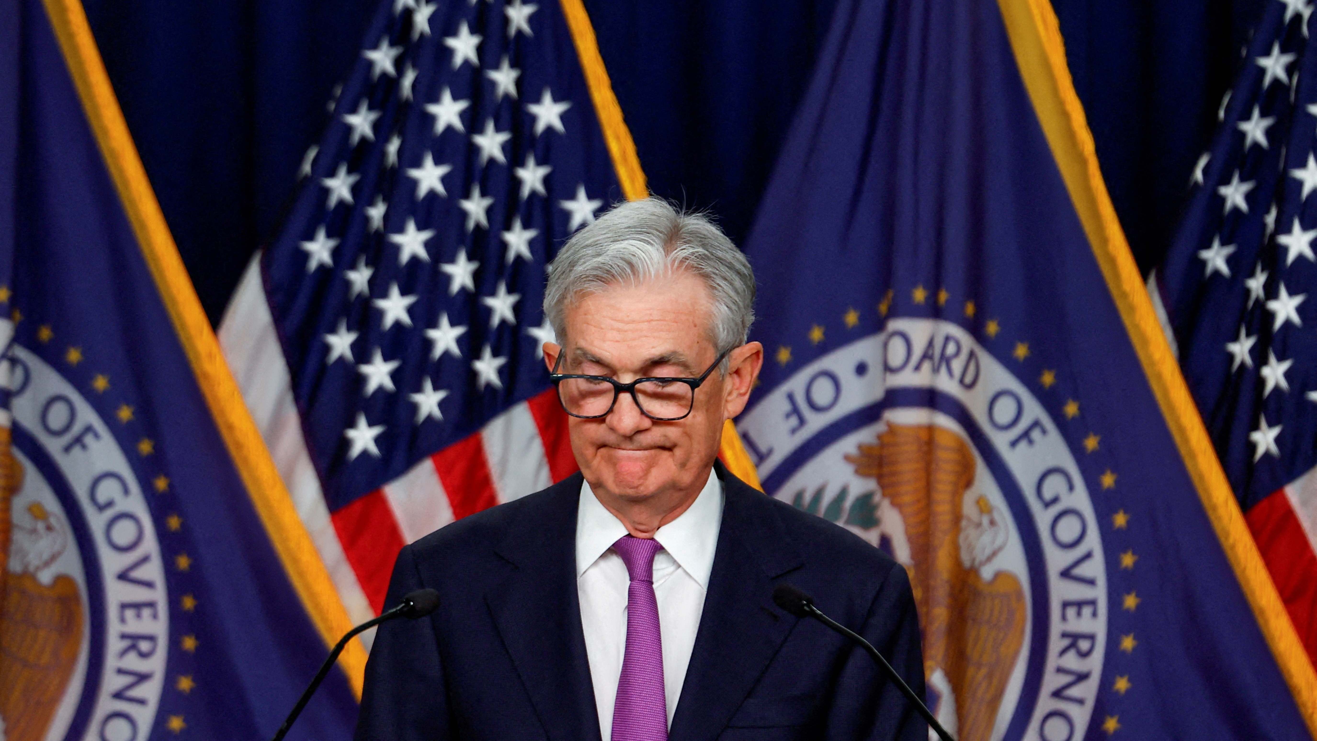 Jerome Powell, presidente de la Fed.