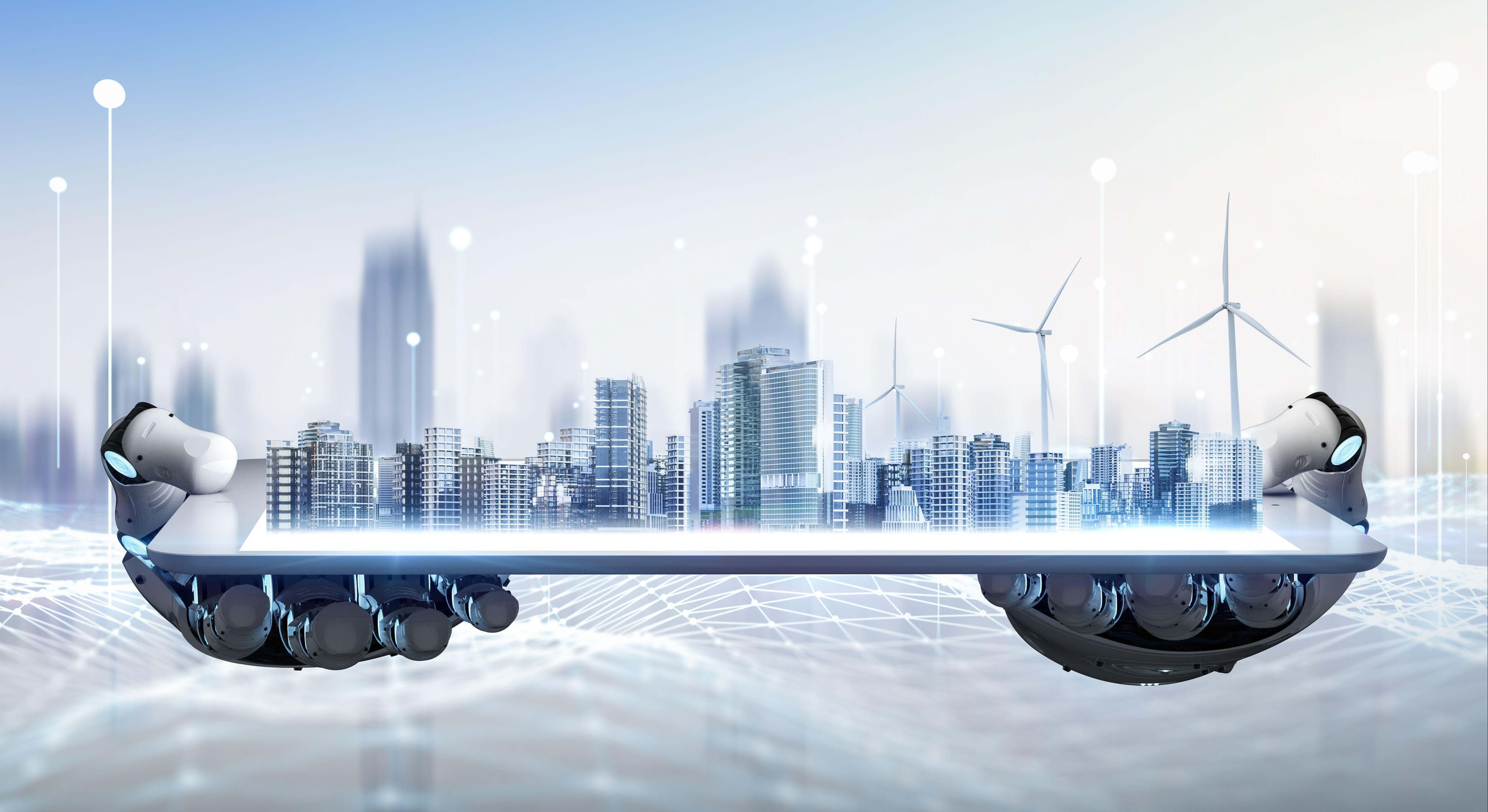 La digitalización ofrece una mayor seguridad para los empleados y en las obras. alamy