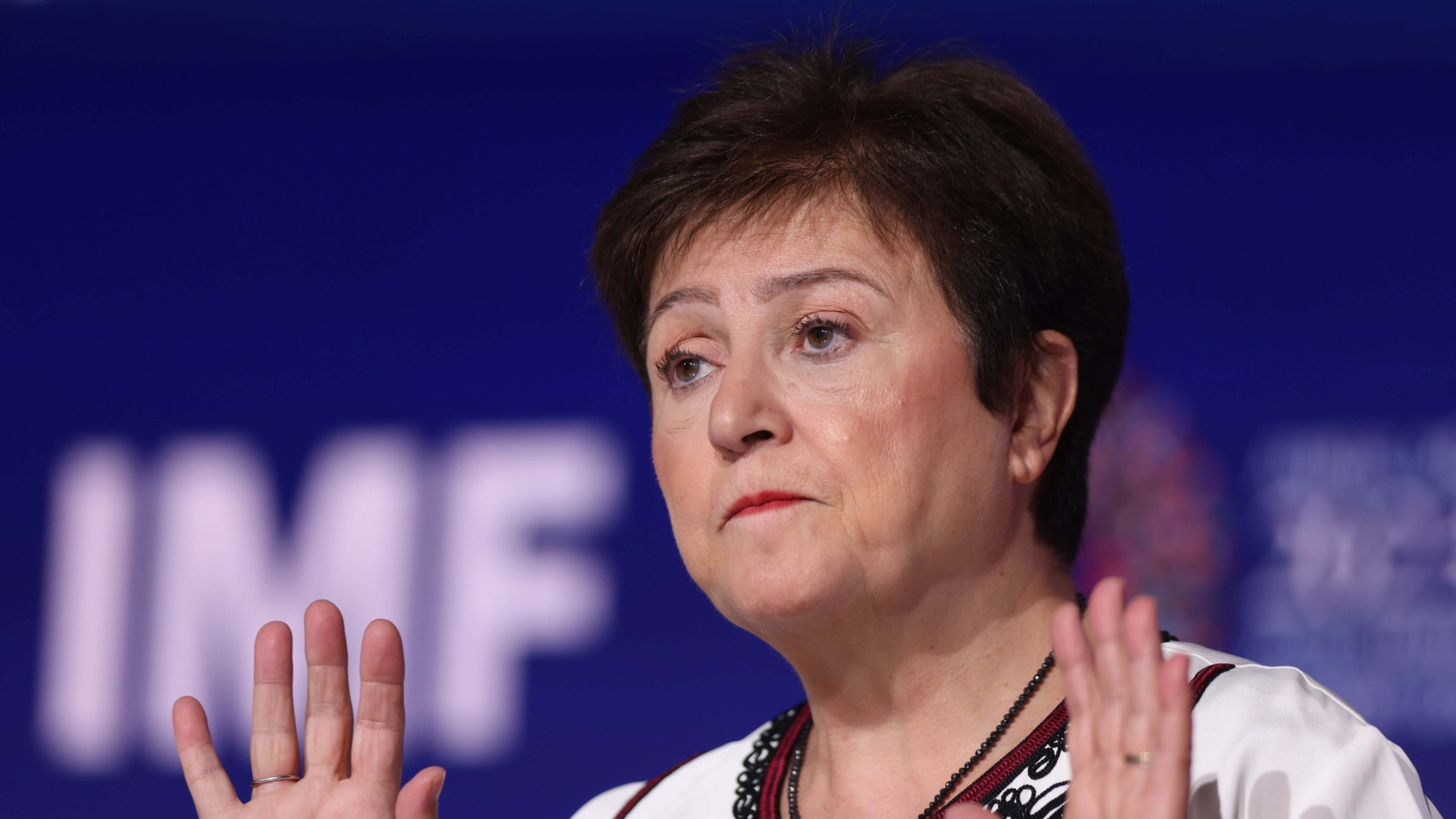 La directora gerente del FMI, Kristalina Georgieva.