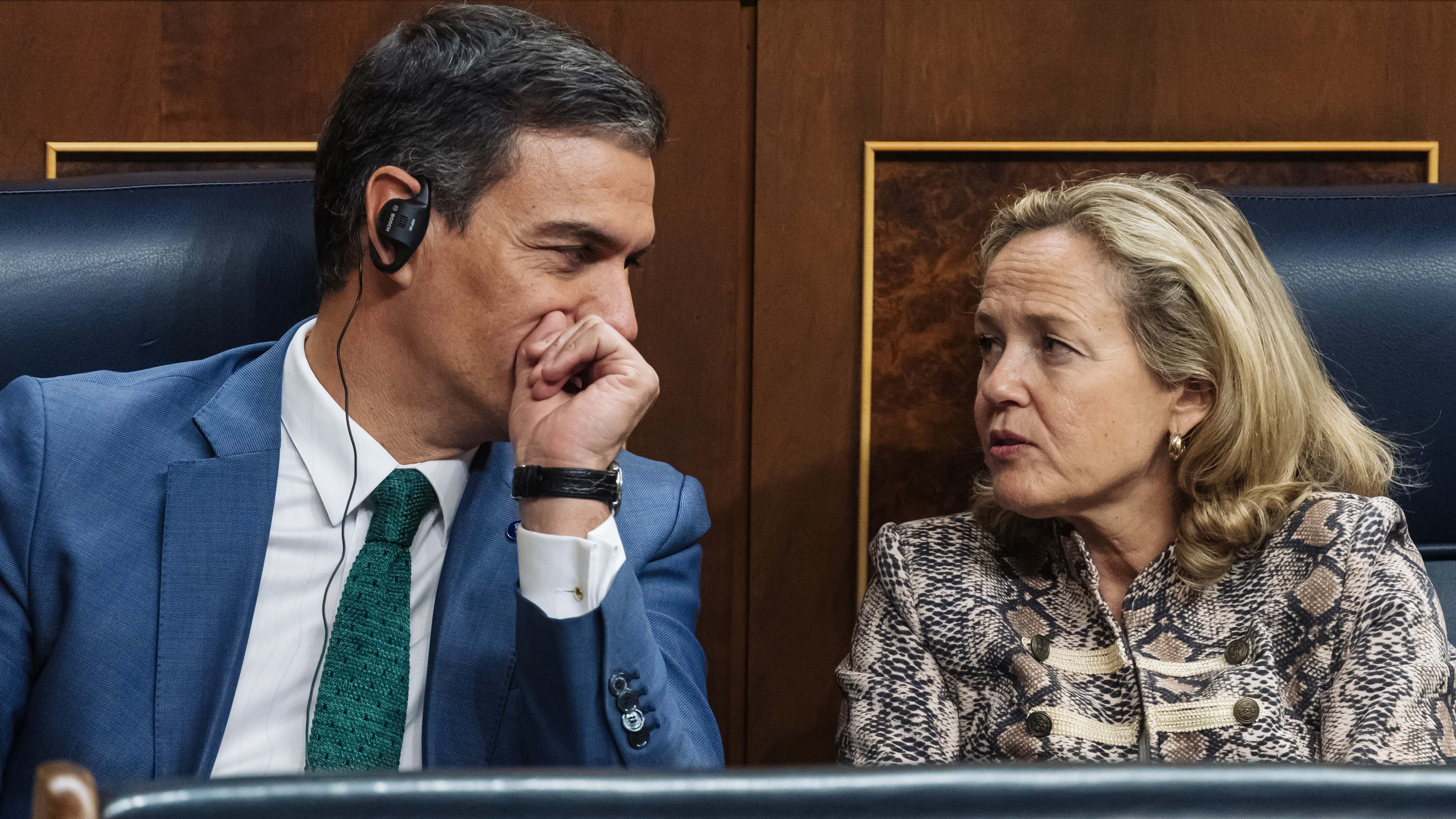presidente gobierno sanchez y vicepresidenta primera economia calviño