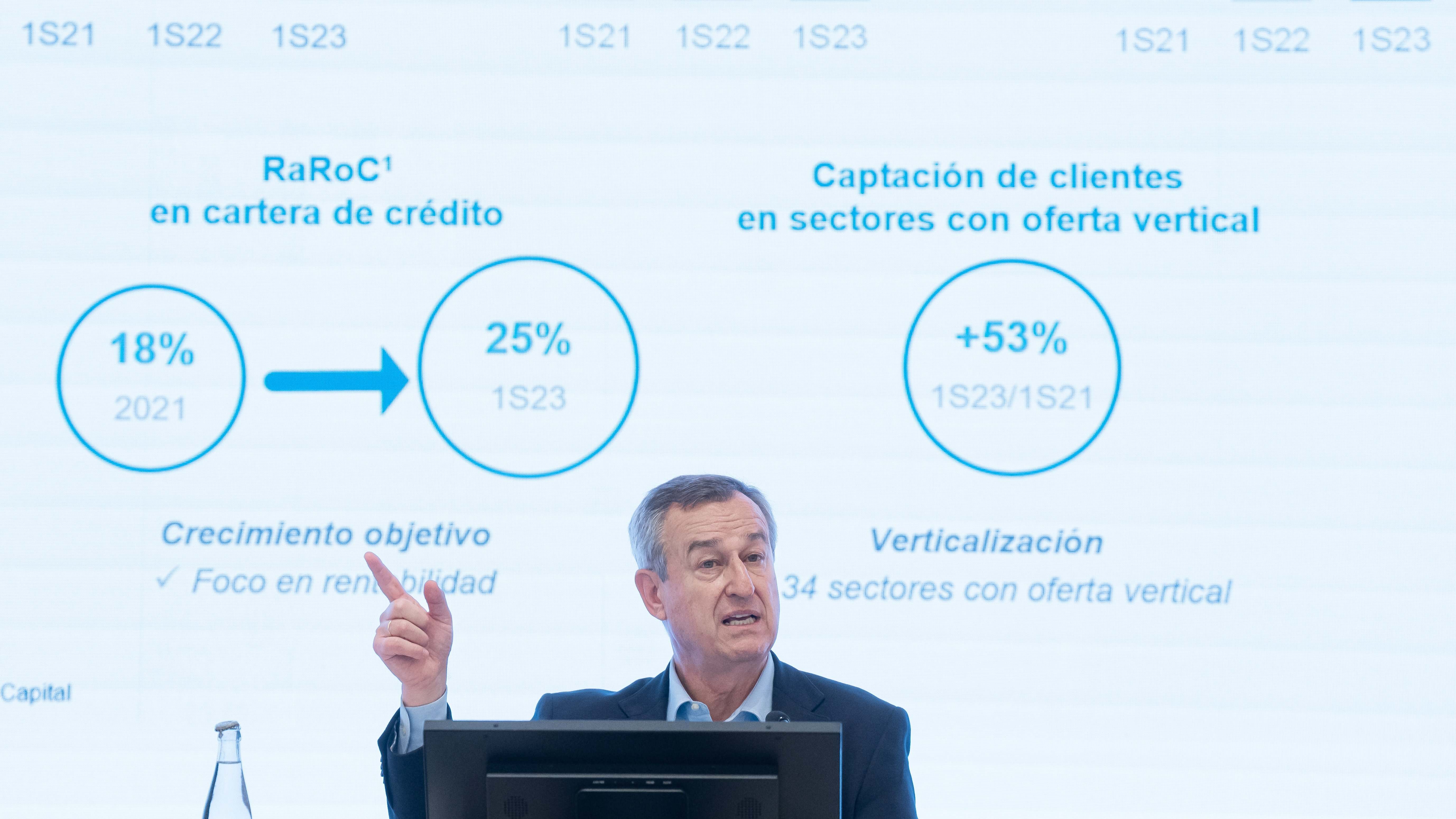 César González Bueno, consejero delegado Sabadell.