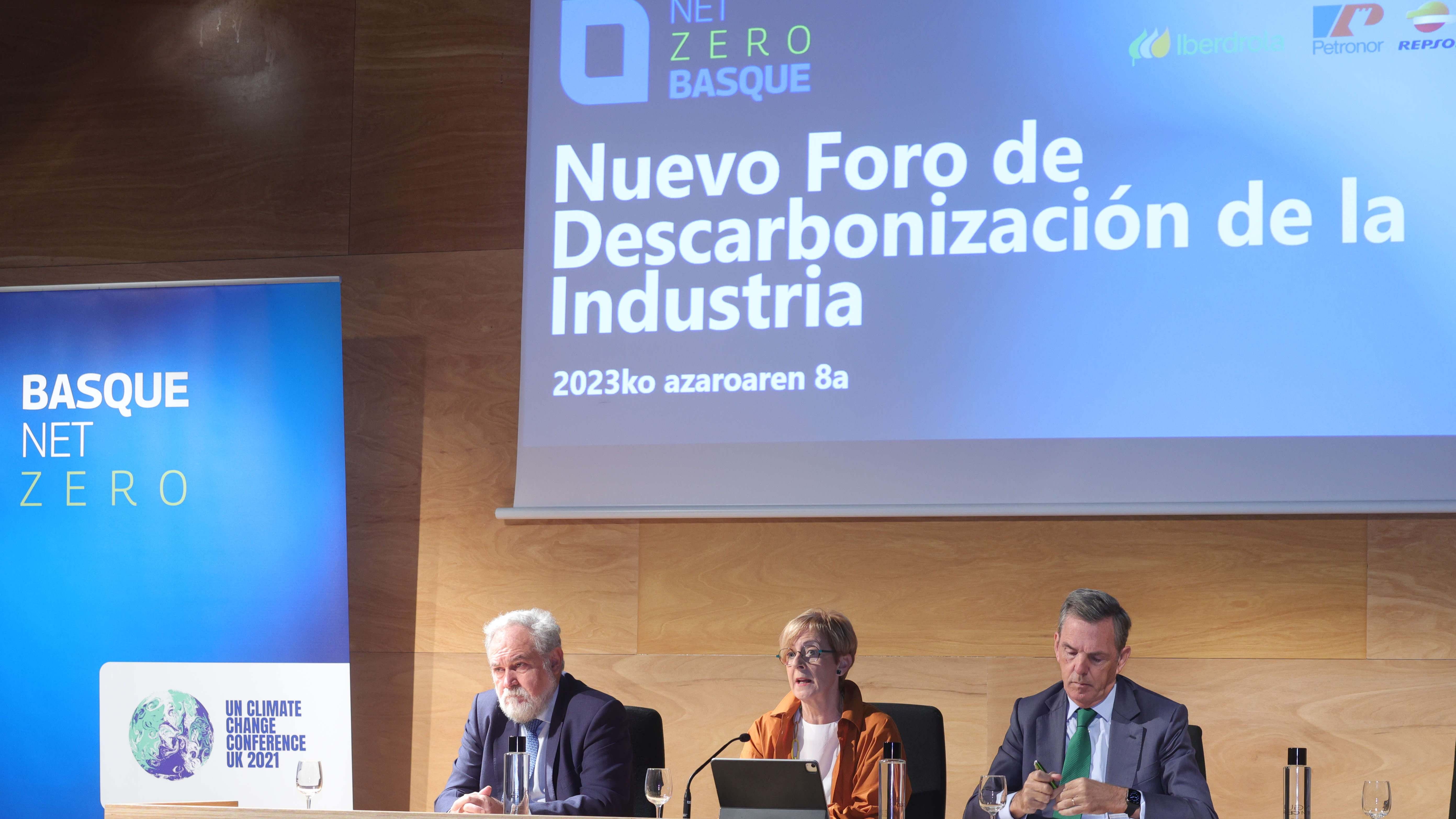Foro de descarbonización industria vasca