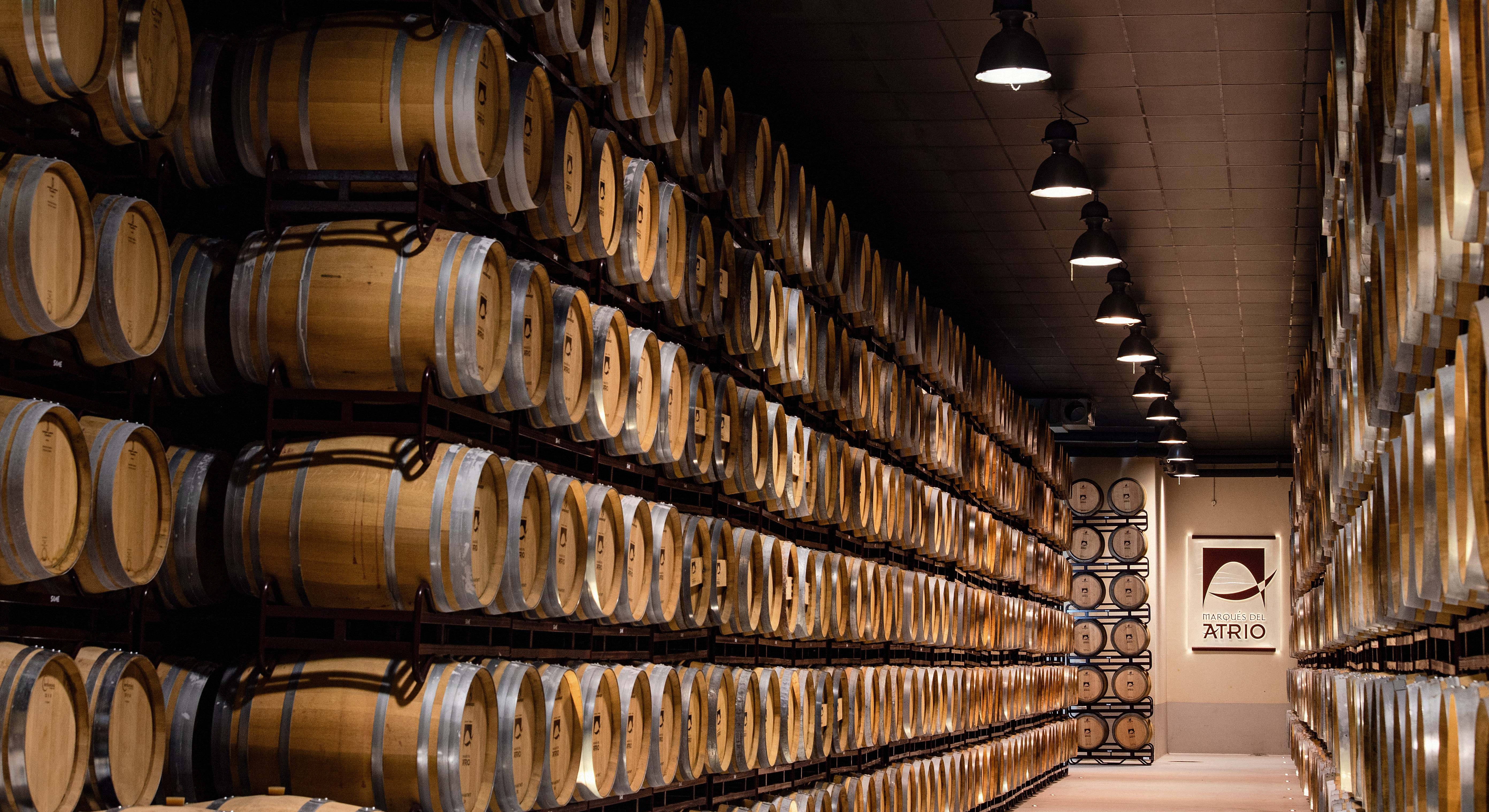 Bodega del Grupo Marqués del Atrio.