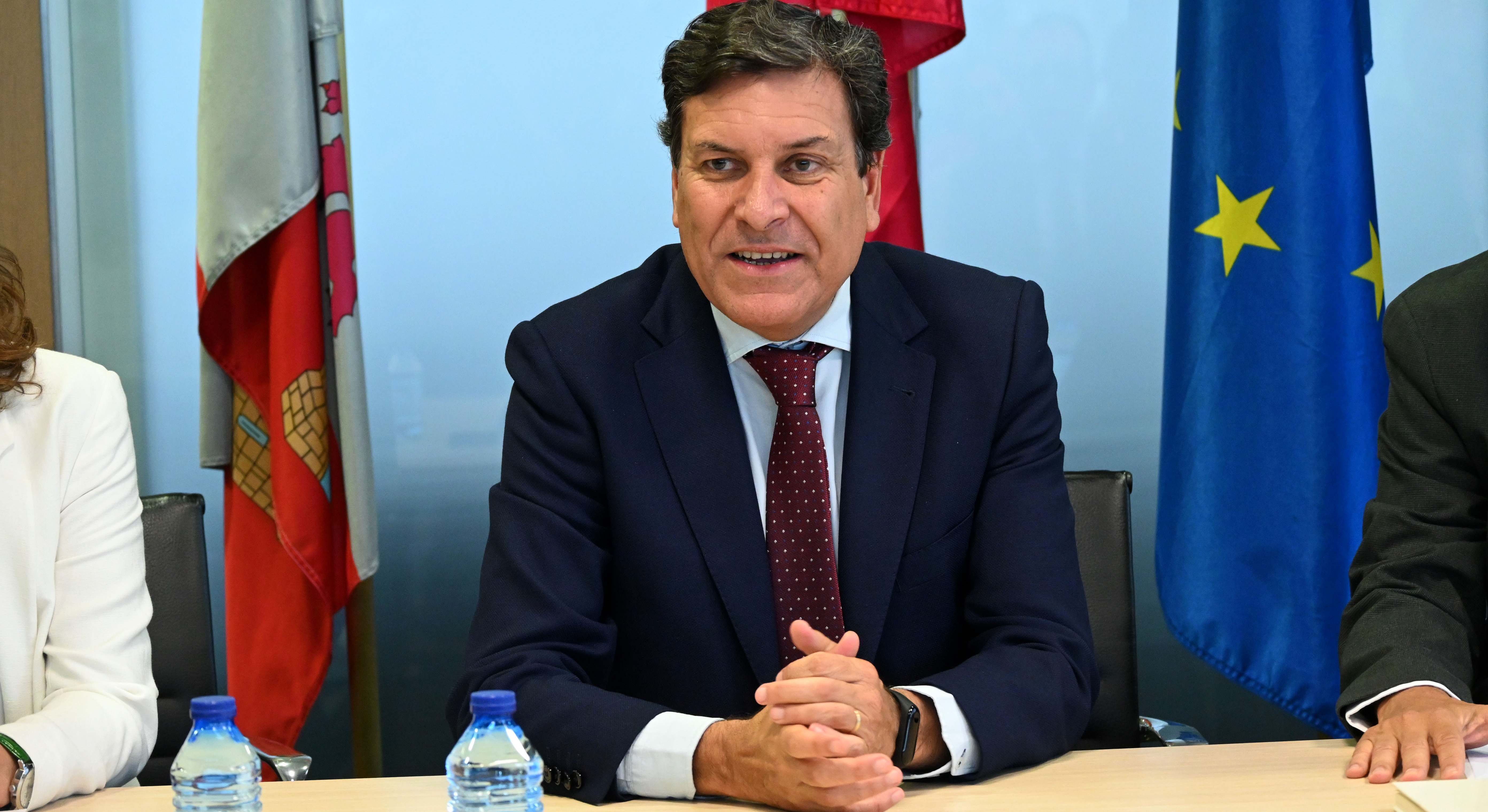Carlos Fernández Carriedo, consejero de Economía y Hacienda de CyL