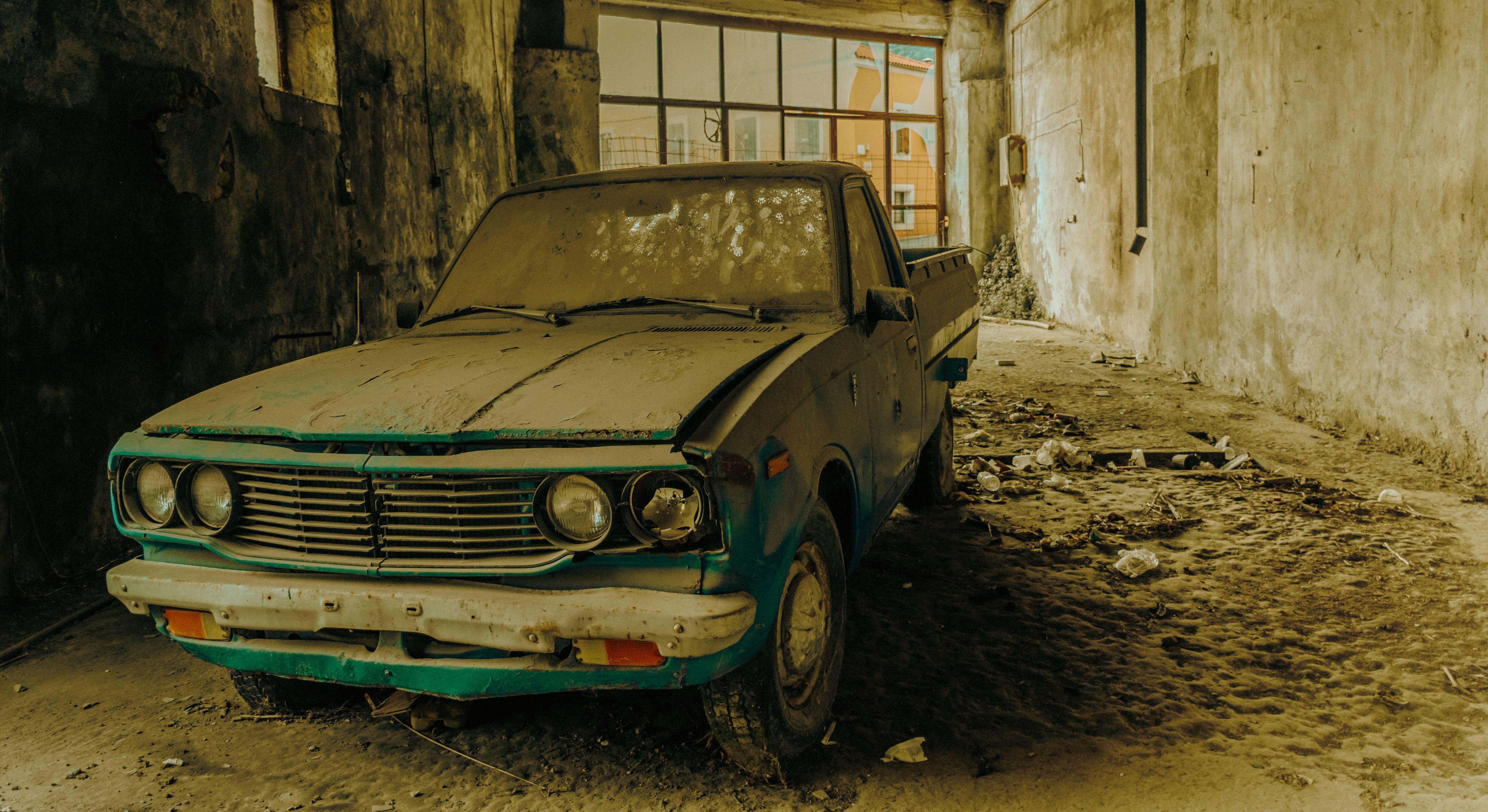 Coche abandonado