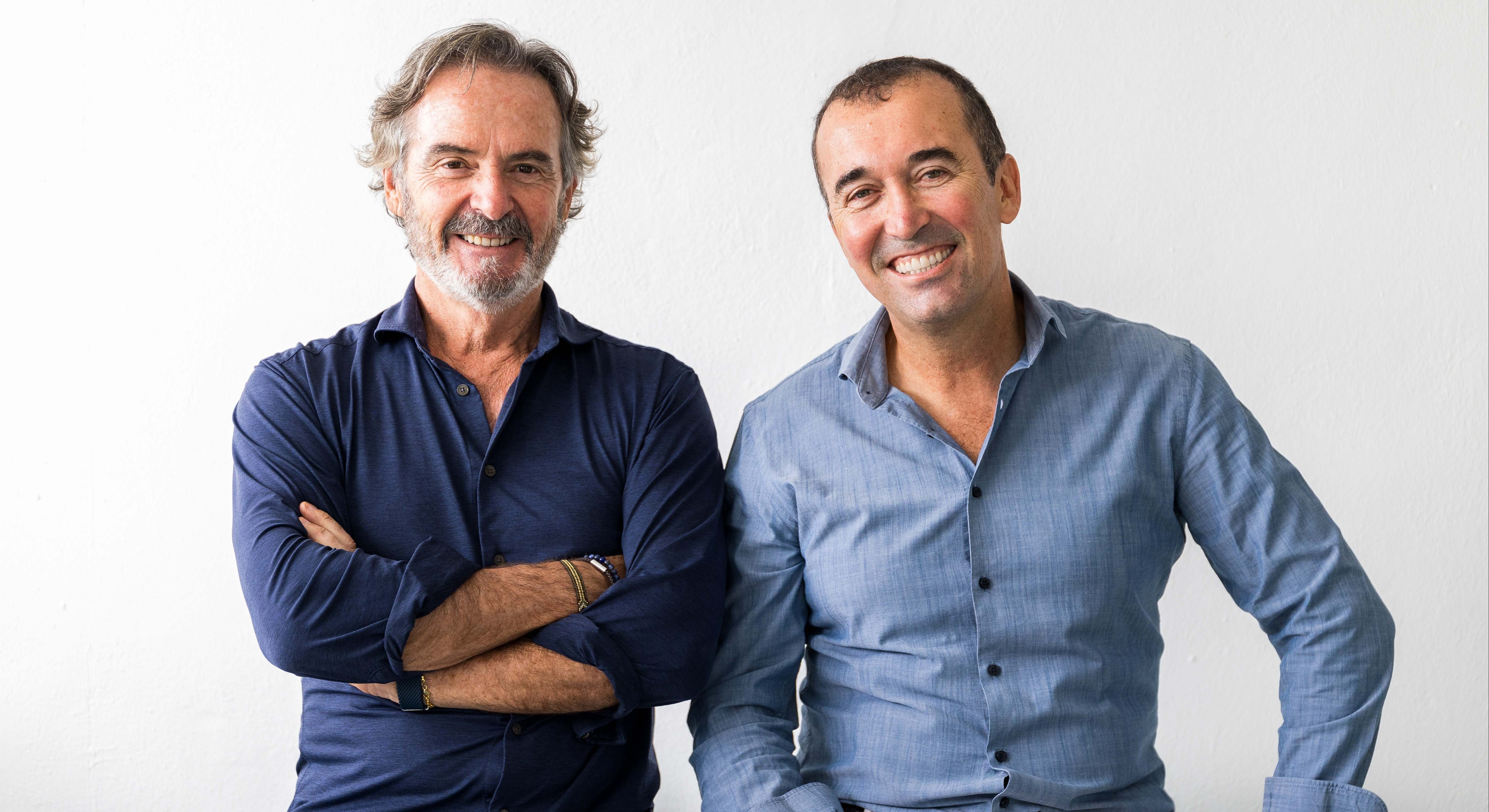Mateo Blay y Arturo Grau, fundadores de Flores Solidarias