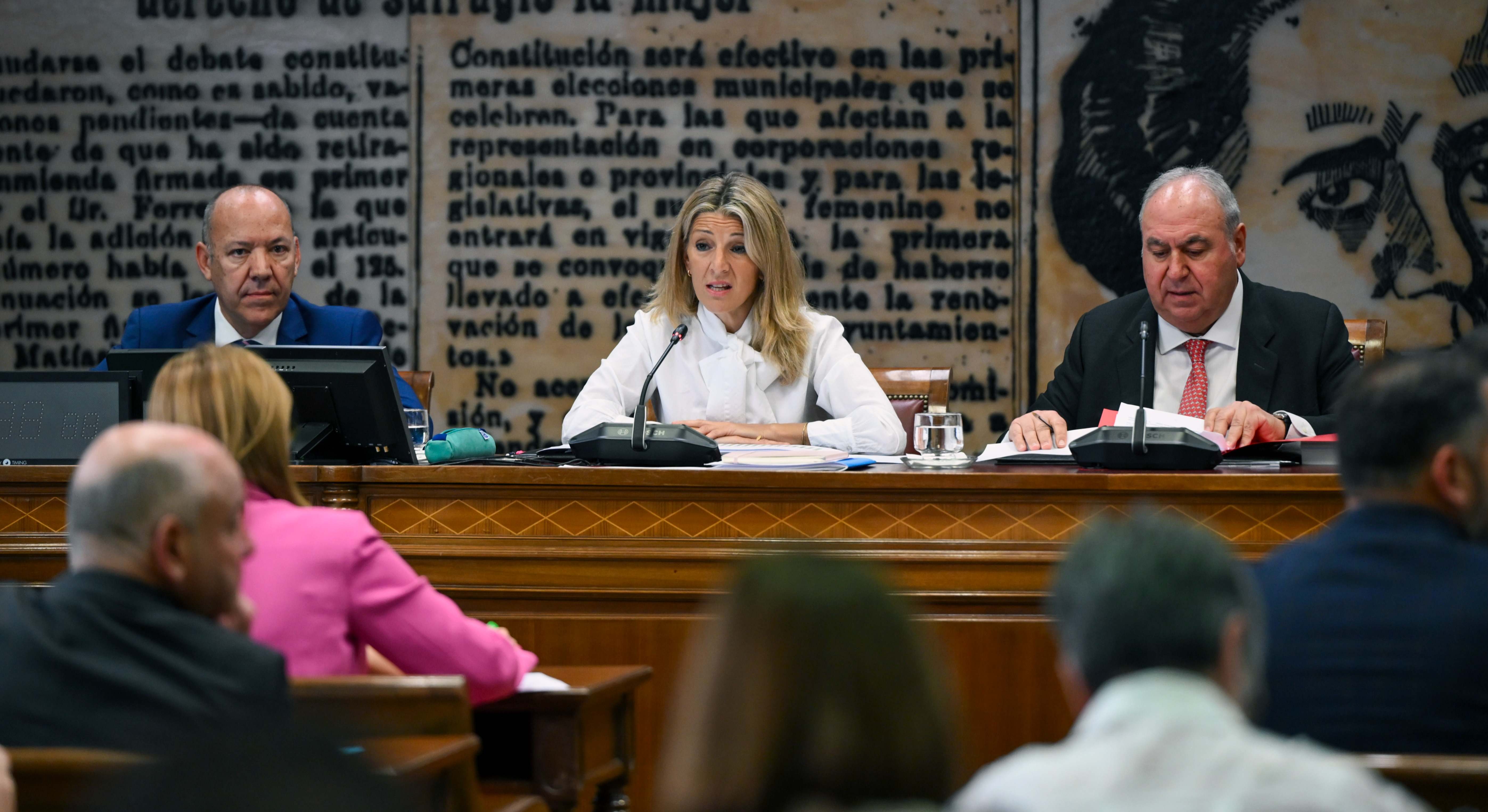 La vicepresidenta segunda y ministra de Trabajo, Yolanda Díaz